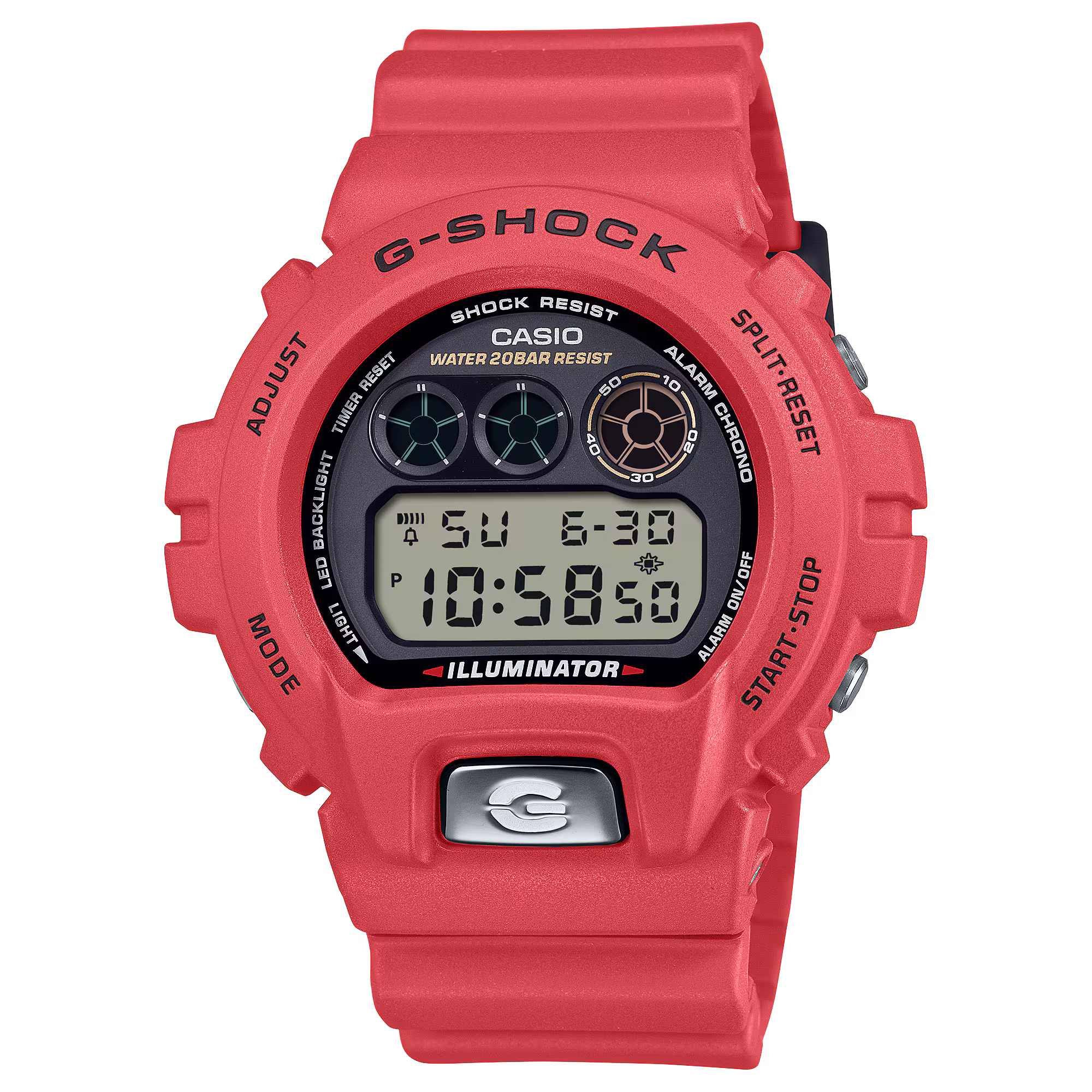 G-SHOCK CLASSIC 30th Anniversary 6900-Series Herrenuhr DW-6900TR-4ER