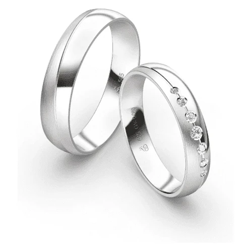First Individual Love 3D White – Two Trauringpaar Rauschmayer 73-04045 / 72-04045