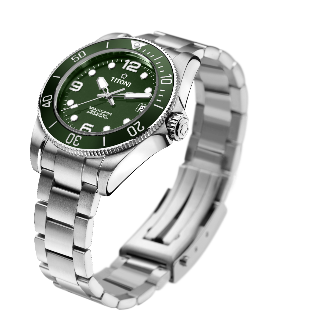 Titoni TITONI SEASCOPER CHRONOMETER 42MM Herrenuhr 83601 S-GN-739