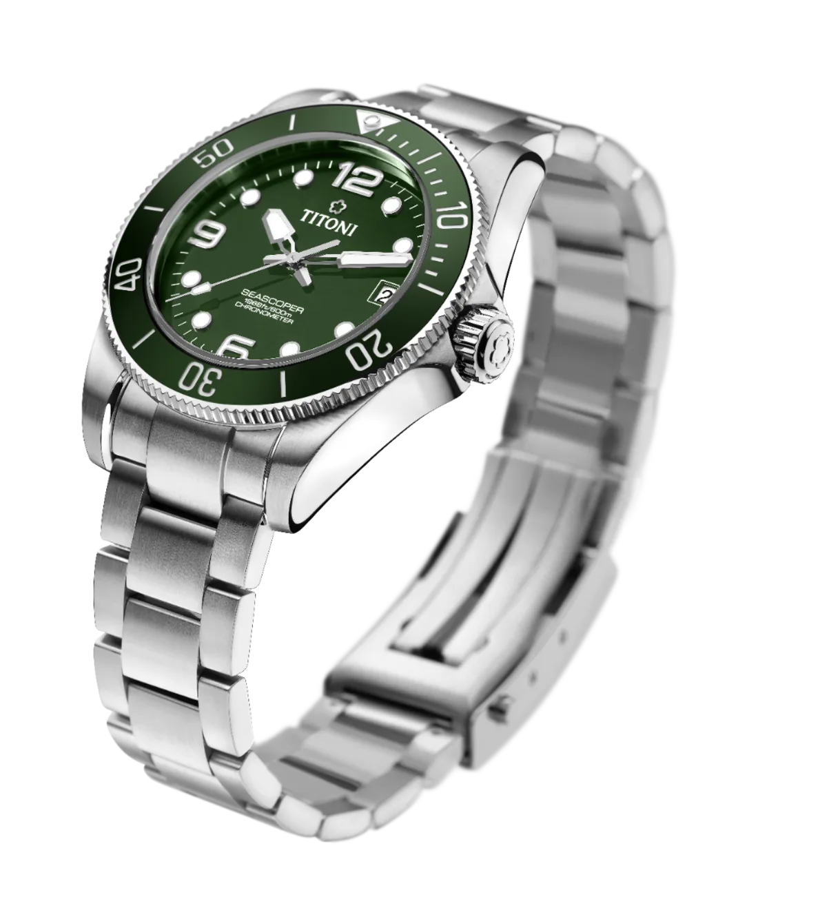 Titoni TITONI SEASCOPER CHRONOMETER 42MM Herrenuhr 83601 S-GN-739