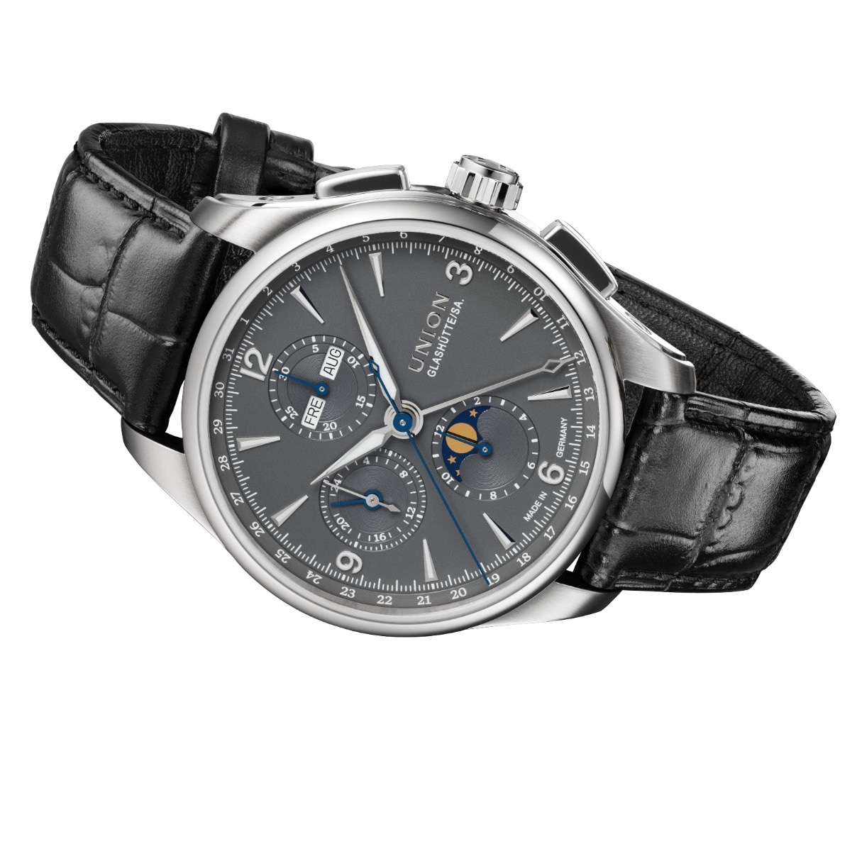Union Glashütte Belisar Chronograph Mondphase Herrenuhr D014.425.16.087.00