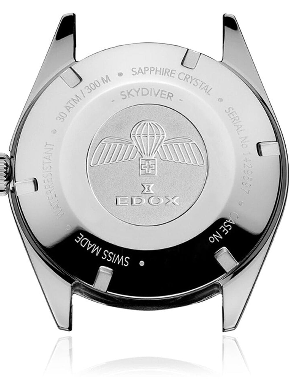 Edox SkyDiver 38 Date Automatic Special Edition Damenuhr 80131 3BUC BUICO