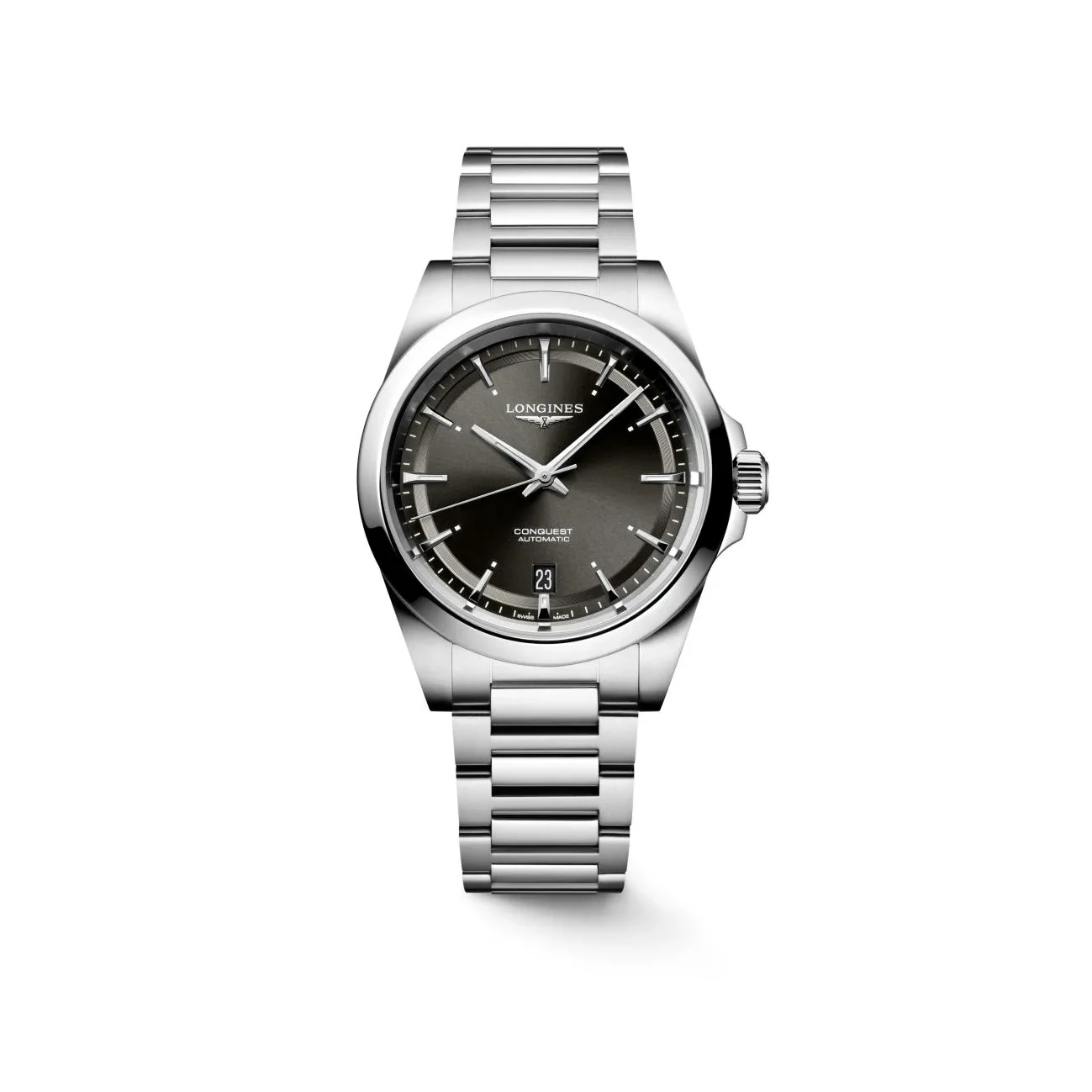 Longines Conquest 38mm schwarz Herrenuhr L3.720.4.52.6