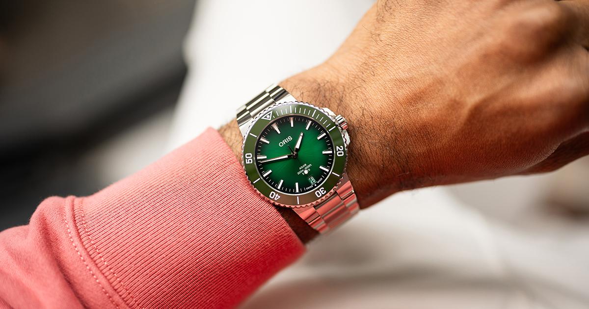 Oris Herrenuhr Aquis 01 400 7790 4157-07 8 23 02PEB