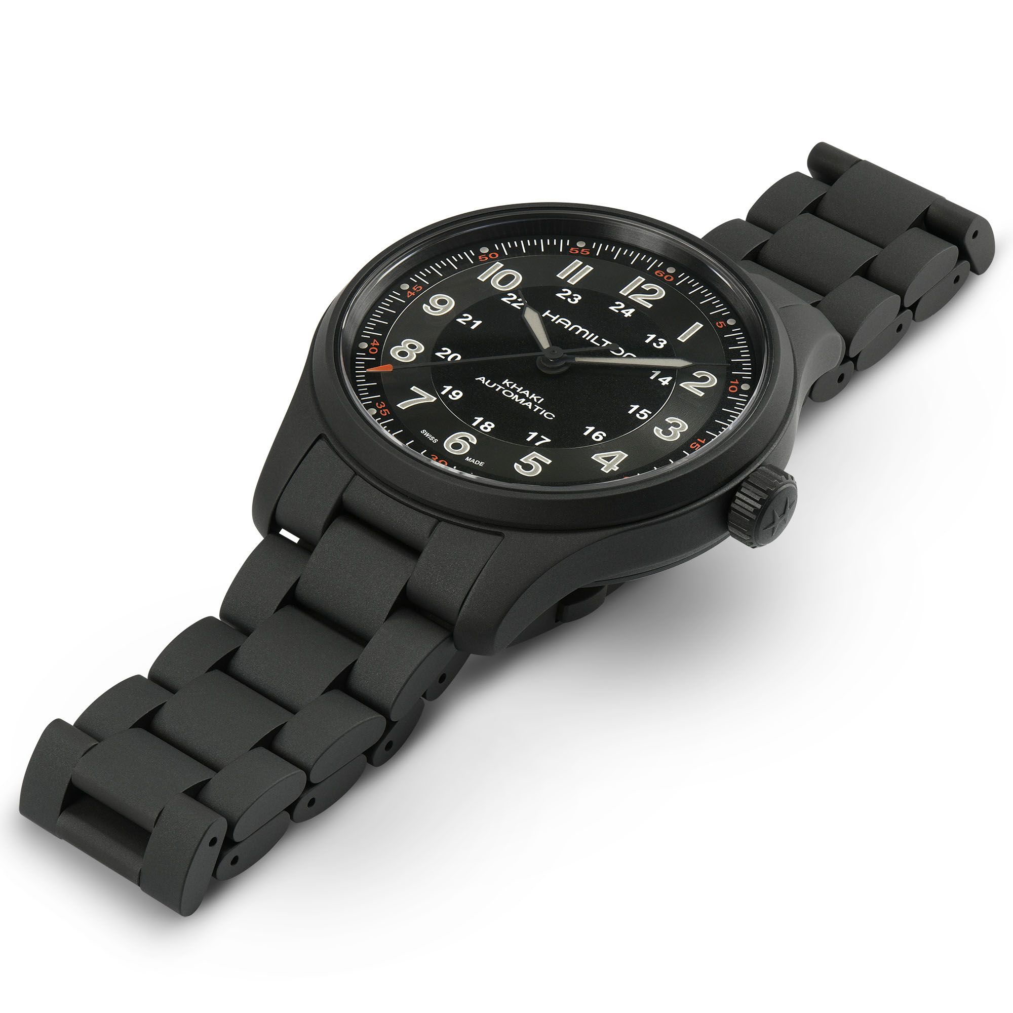 Hamilton Khaki Field Titanium Auto Herrenuhr H70665130