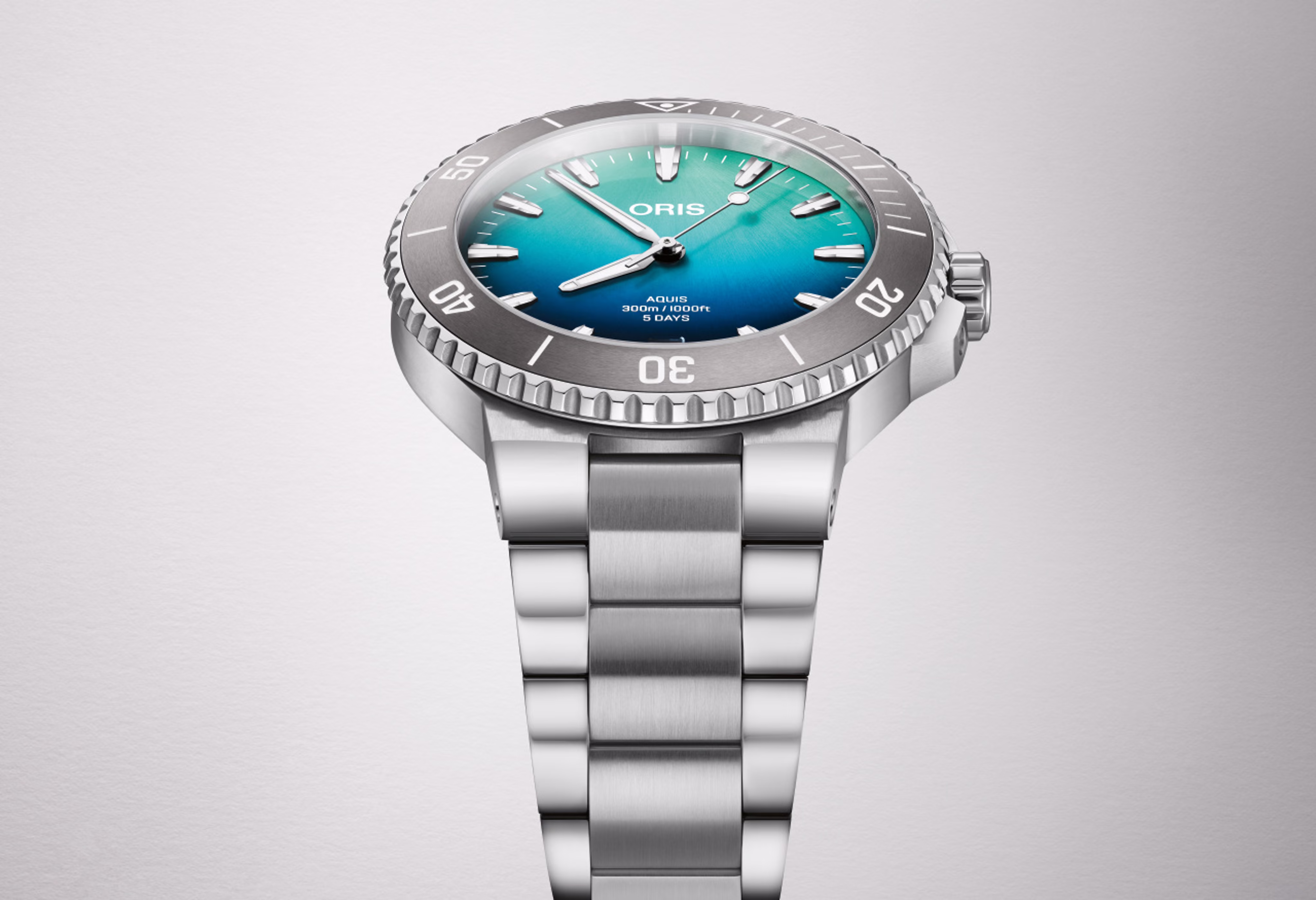 Oris Herrenuhr Aquis 01 400 7790 4185-Set