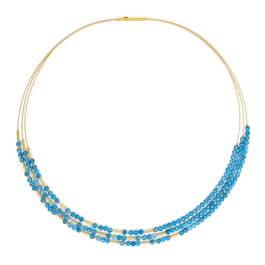 Bernd Wolf Clini Collier Apatit 43cm, 85233816-043