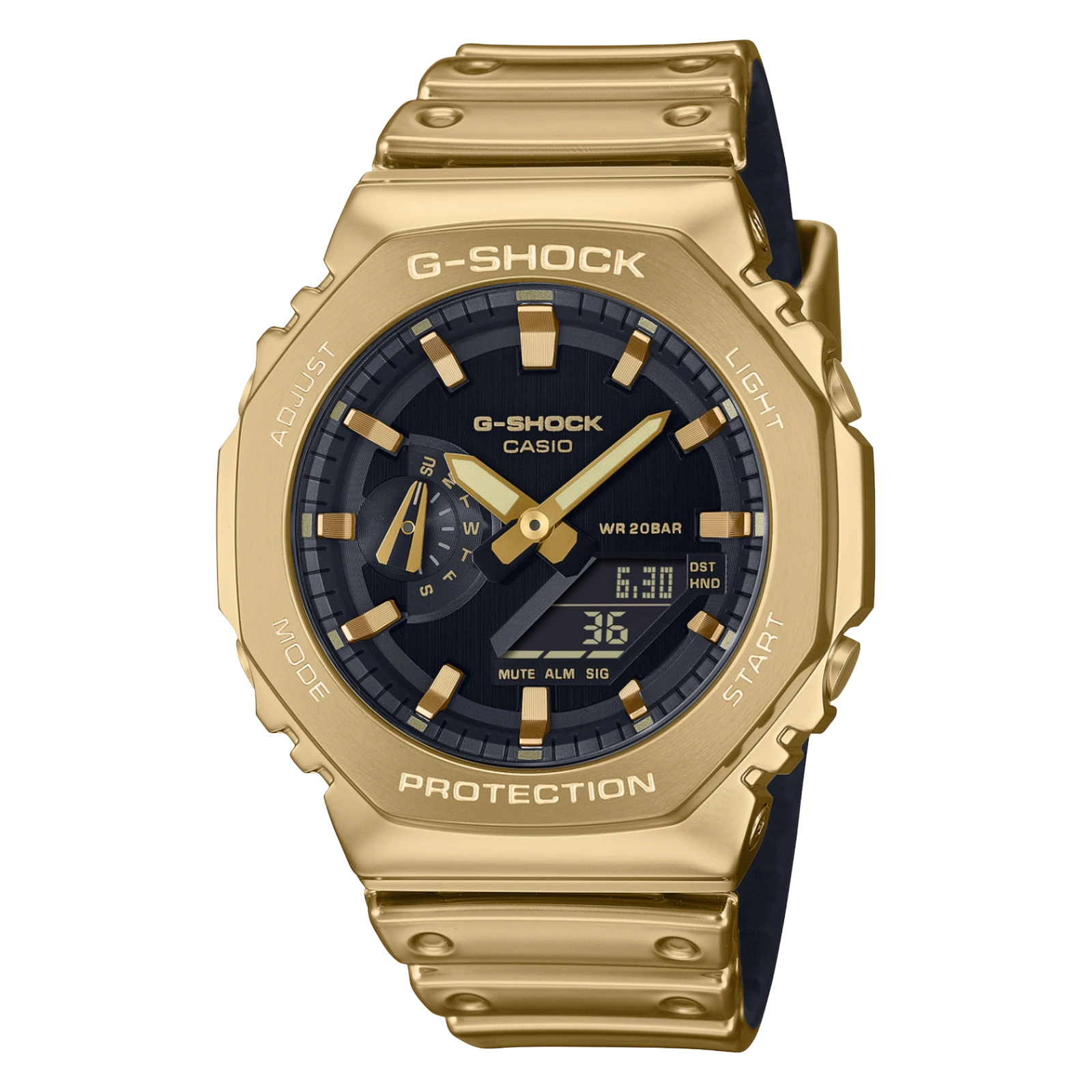 G-SHOCK Classic Herrenuhr GM-2100YMG-9AER