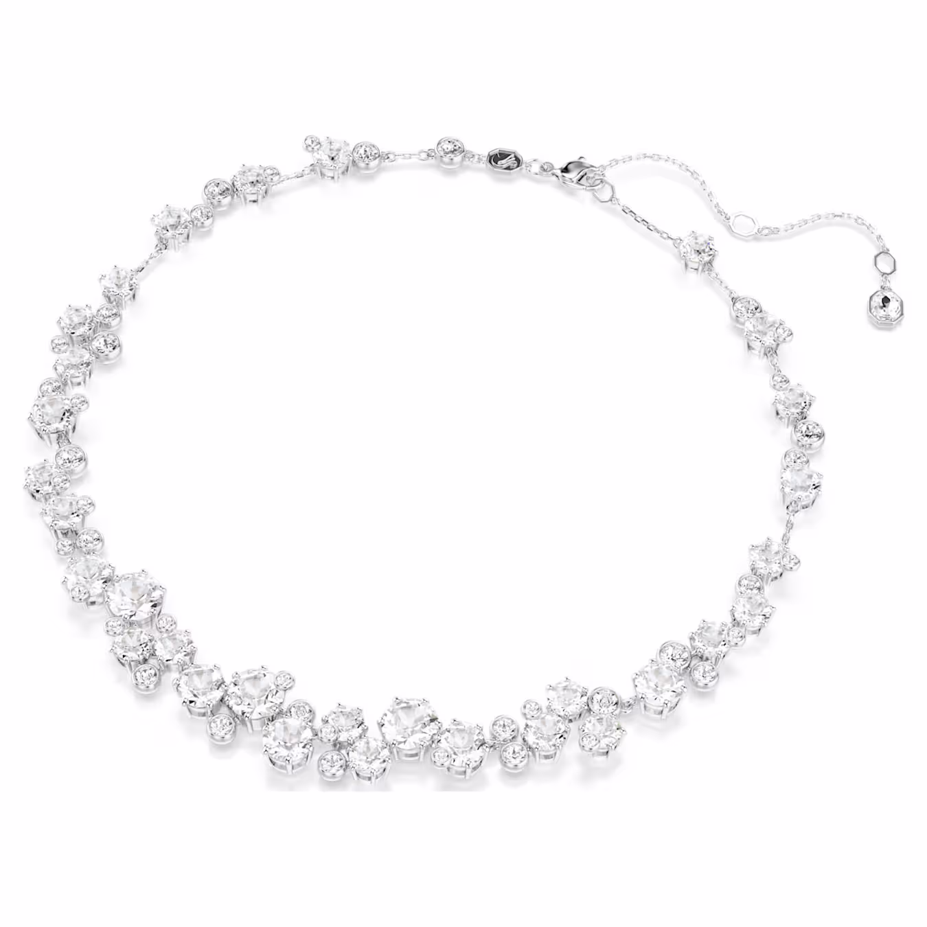 Swarovski  Constella Set Verschiedene Schliffe, Weiß, Rhodiniert