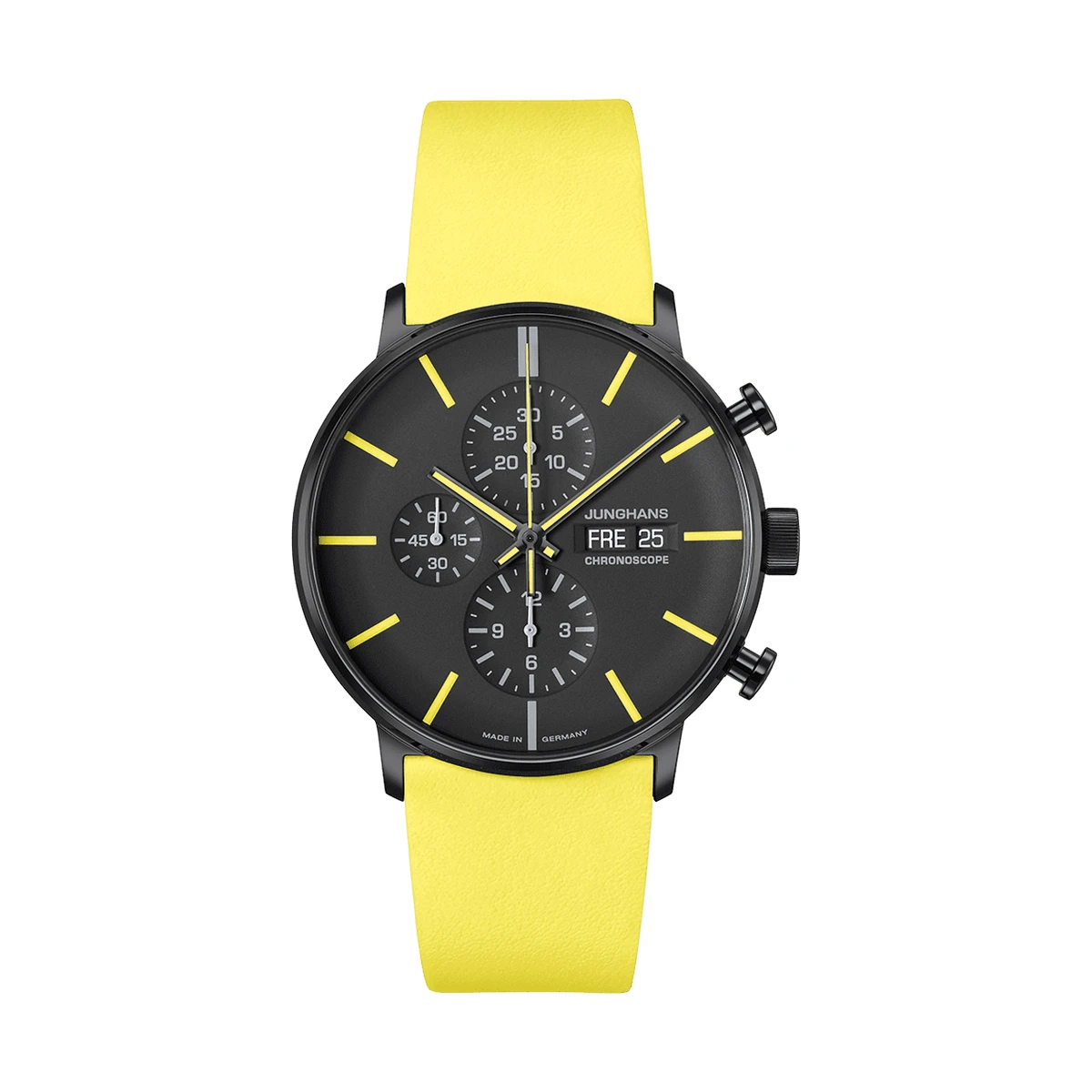 Junghans FORM A Chronoscope Herrenuhr 27/4473.00
