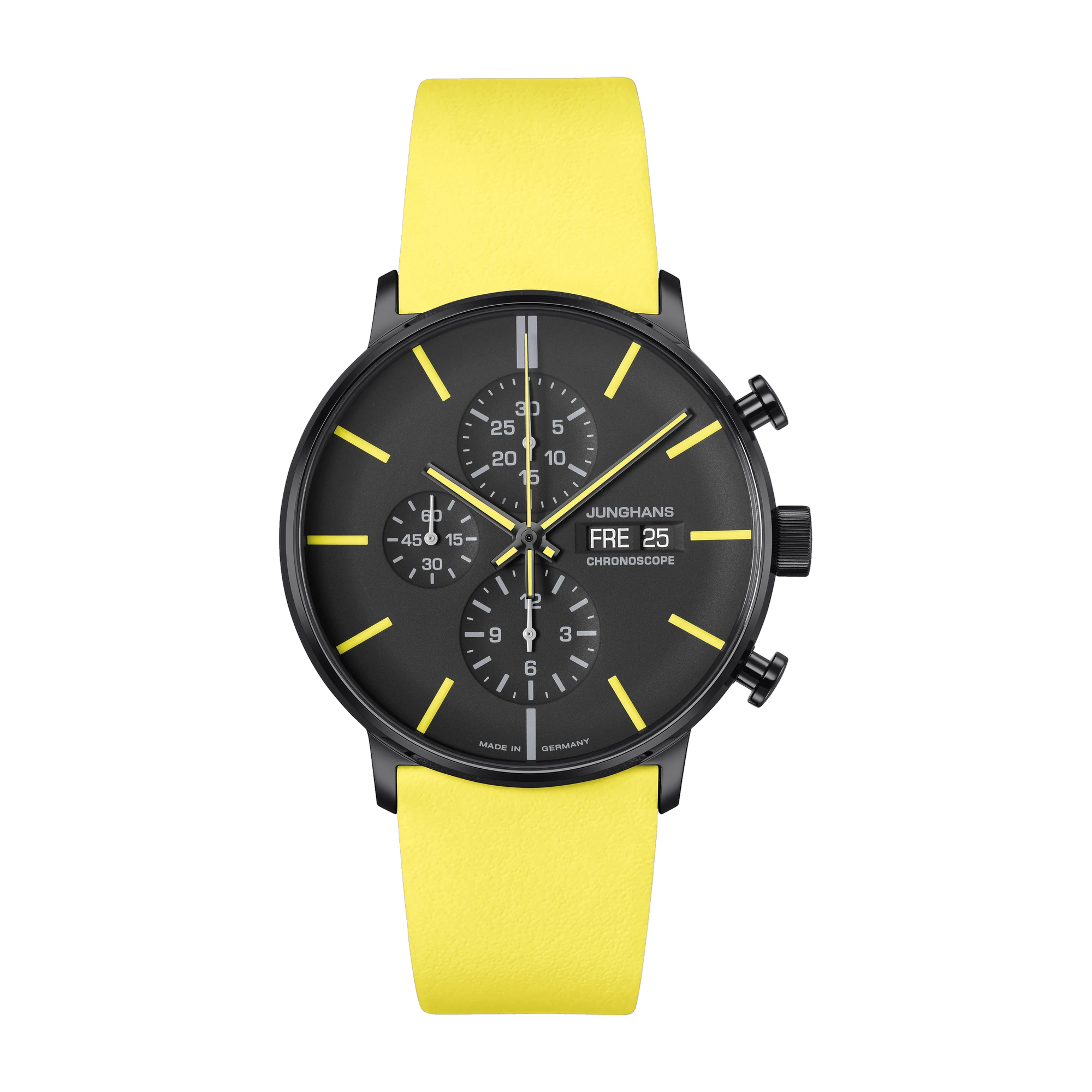 Junghans FORM A Chronoscope Herrenuhr 27/4473.00