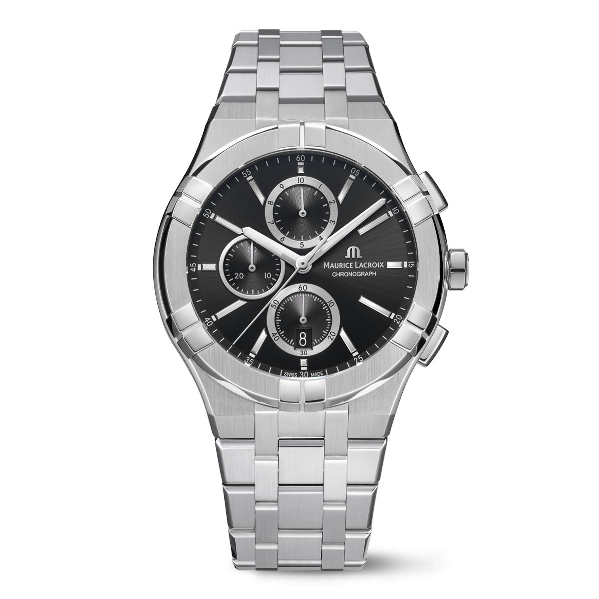 Maurice Lacroix Aikon Quarz Chronograph Herrenuhr AI1118-SS002-330-1