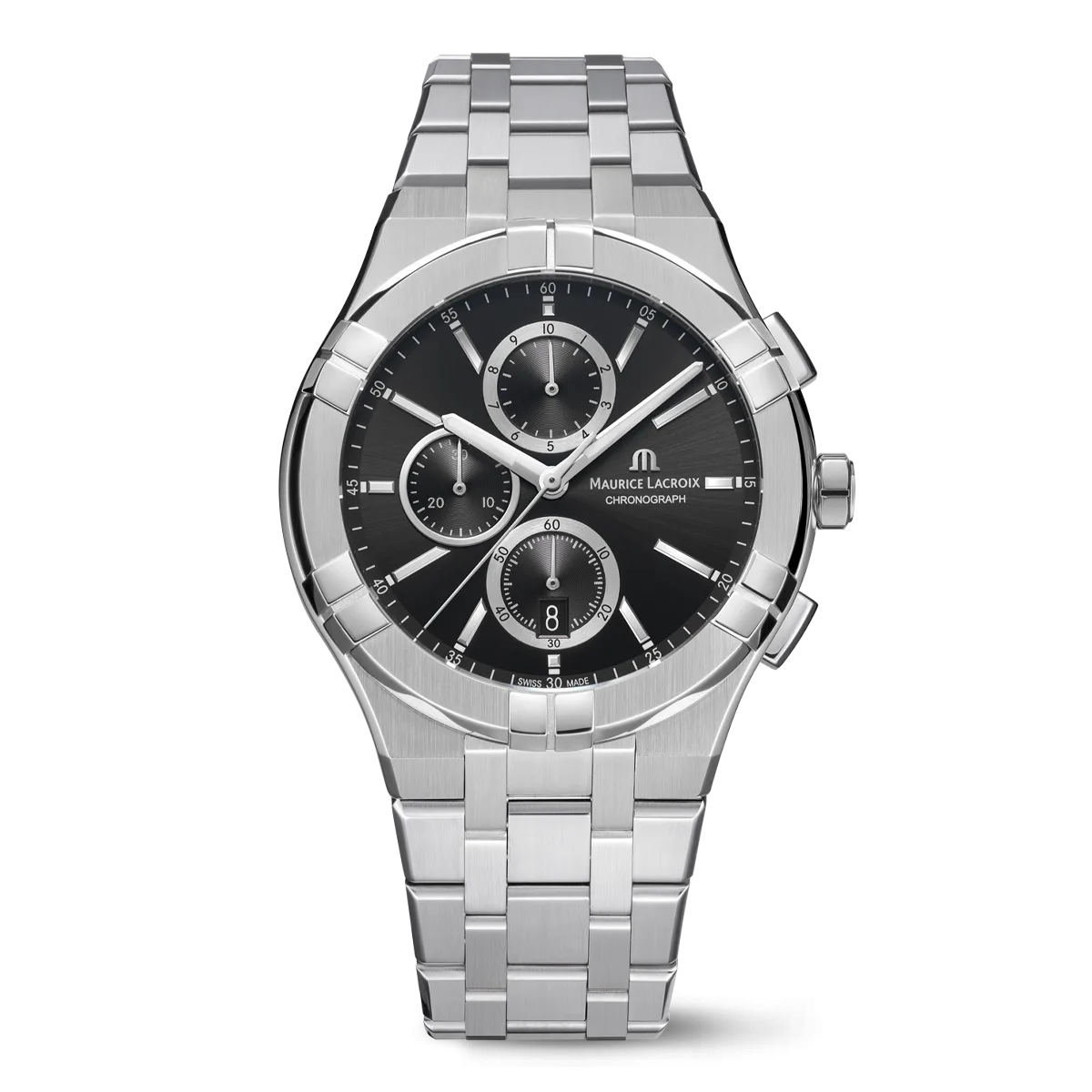 Maurice Lacroix Aikon Quarz Chronograph Herrenuhr AI1118-SS002-330-1