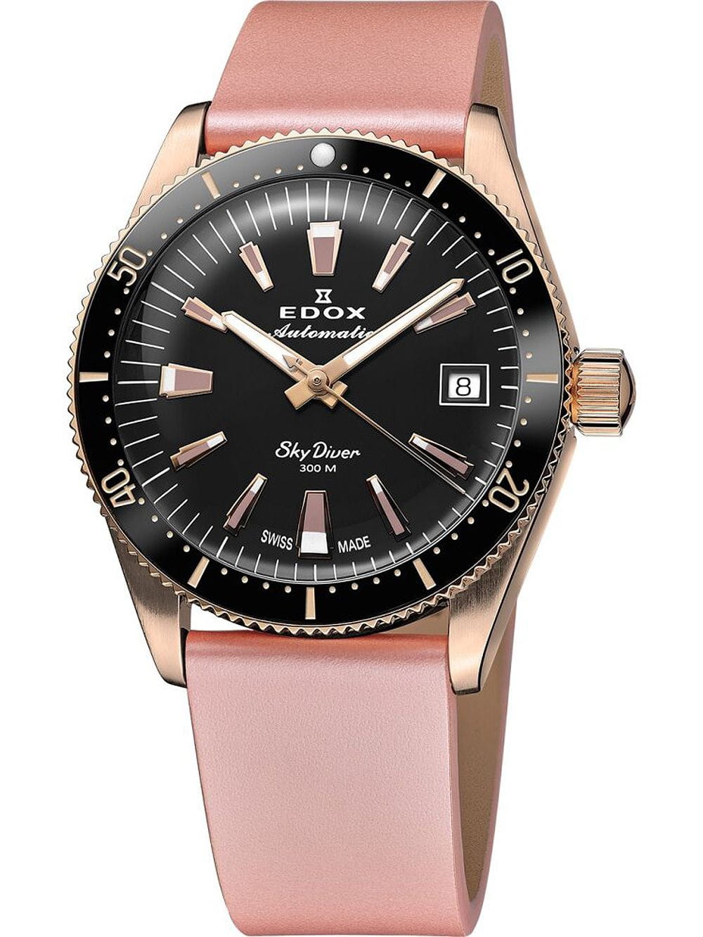 Edox SkyDiver 38 Date Automatic Special Edition Herrenuhr 80131 37RNC NI
