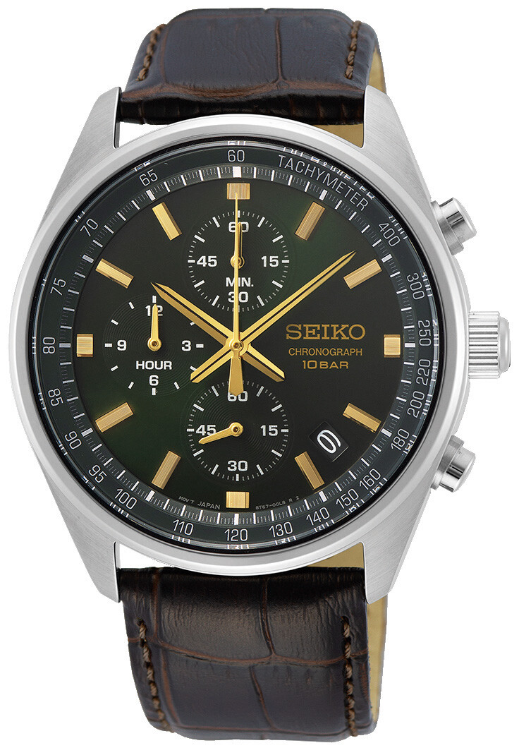 Seiko Quarz Chronograph Herrenuhr SSB385P1