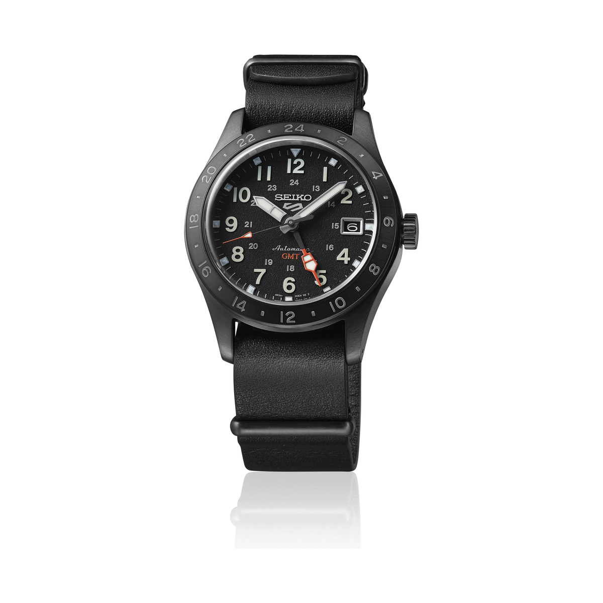 Seiko SSK025K1 5 Sports GMT Field Street Style Herrenuhr
