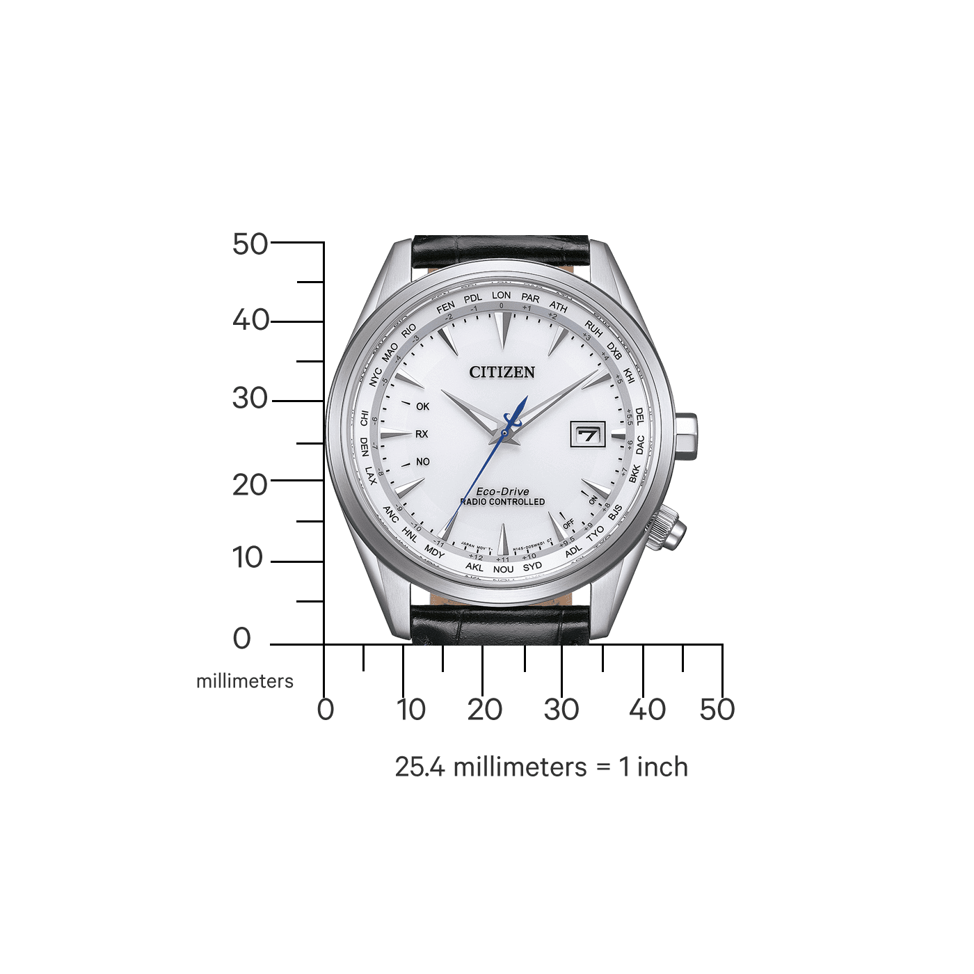 Citizen Radio Controlled Herrenuhr CB0270-10A