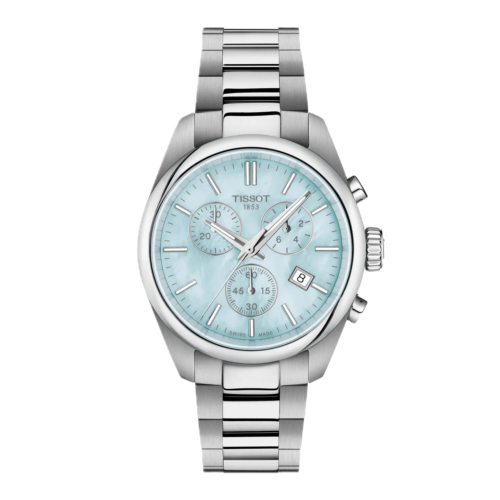 Tissot PR 100 36mm Schweizer Quarzwerk, Edelstahlgehäuse, Blau Damenuhr T150.217.11.131.00