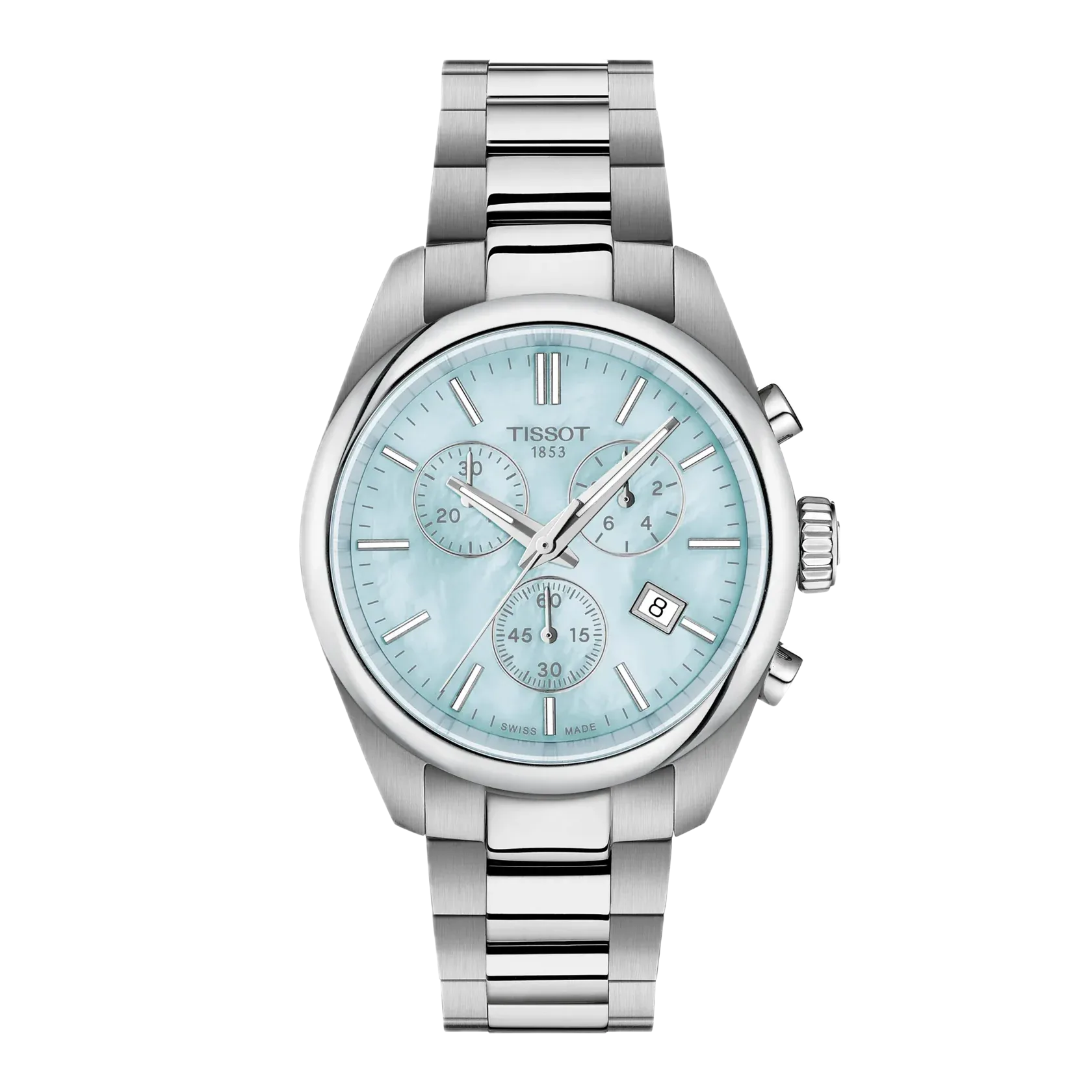 Tissot PR 100 36mm Schweizer Quarzwerk, Edelstahlgehäuse, Blau Damenuhr T150.217.11.131.00