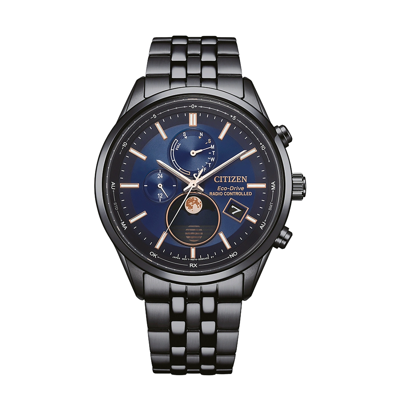 Citizen Funk-Solar Mondphase Herrenuhr BY1035-56L