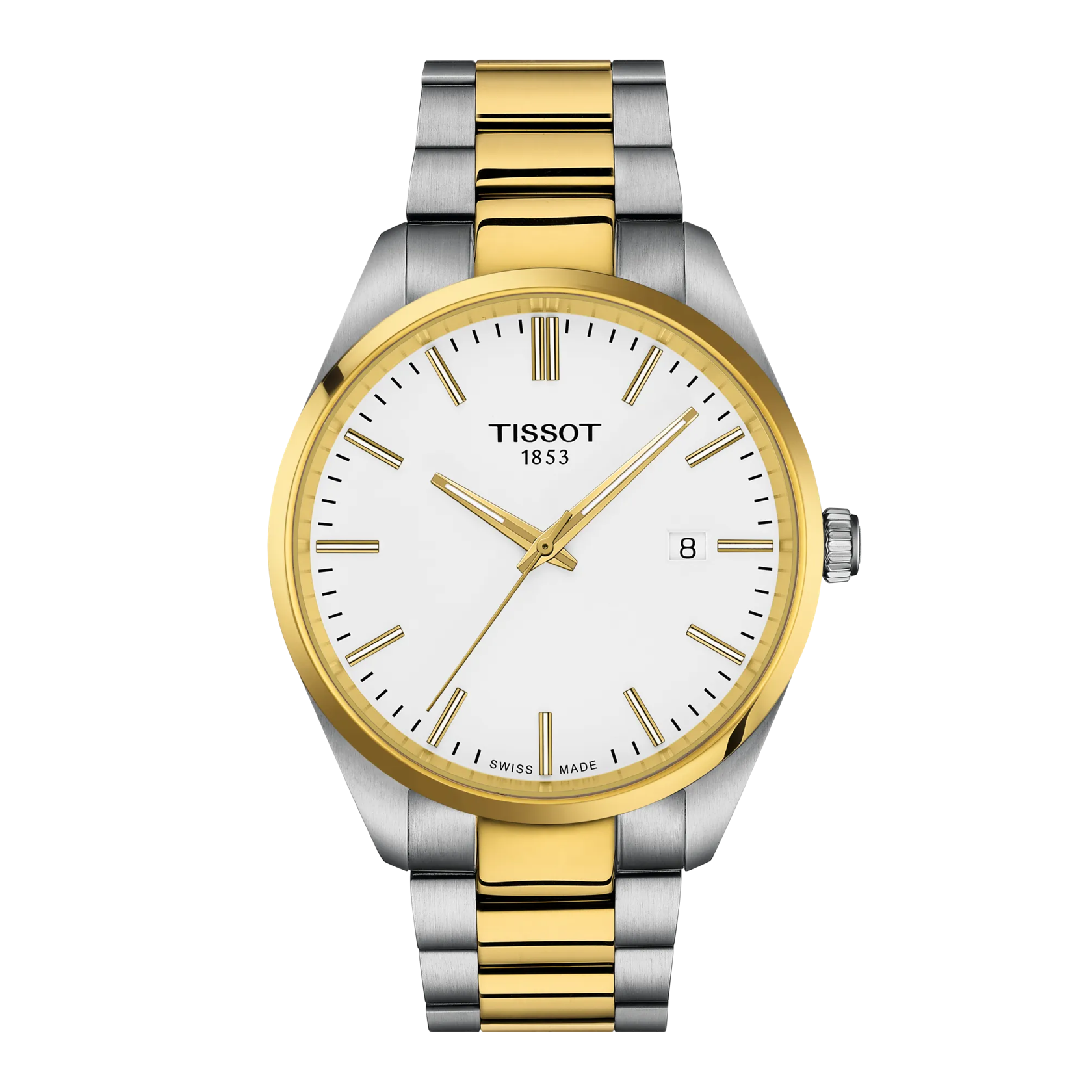Tissot PR 100 Quarzwerk, 40mm, Schnellwechselarmband Herrenuhr T150.410.22.011.00