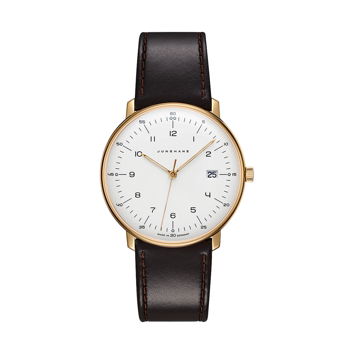 Junghans max bill Quarz Saphirglas Herrenuhr 041/7872.02