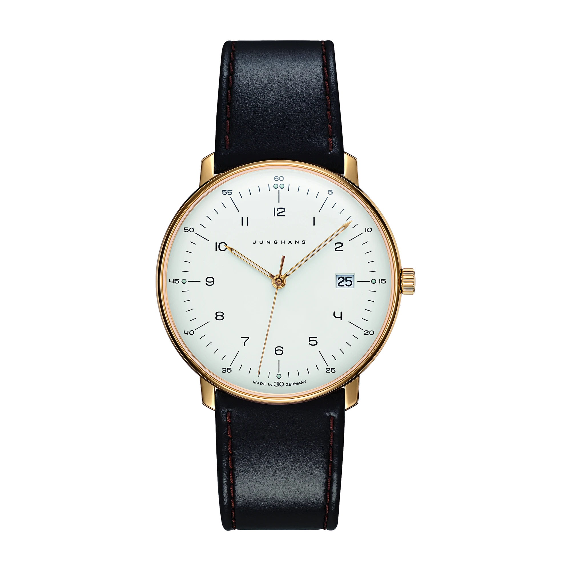 Junghans max bill Quarz Saphirglas Herrenuhr 041/7872.02
