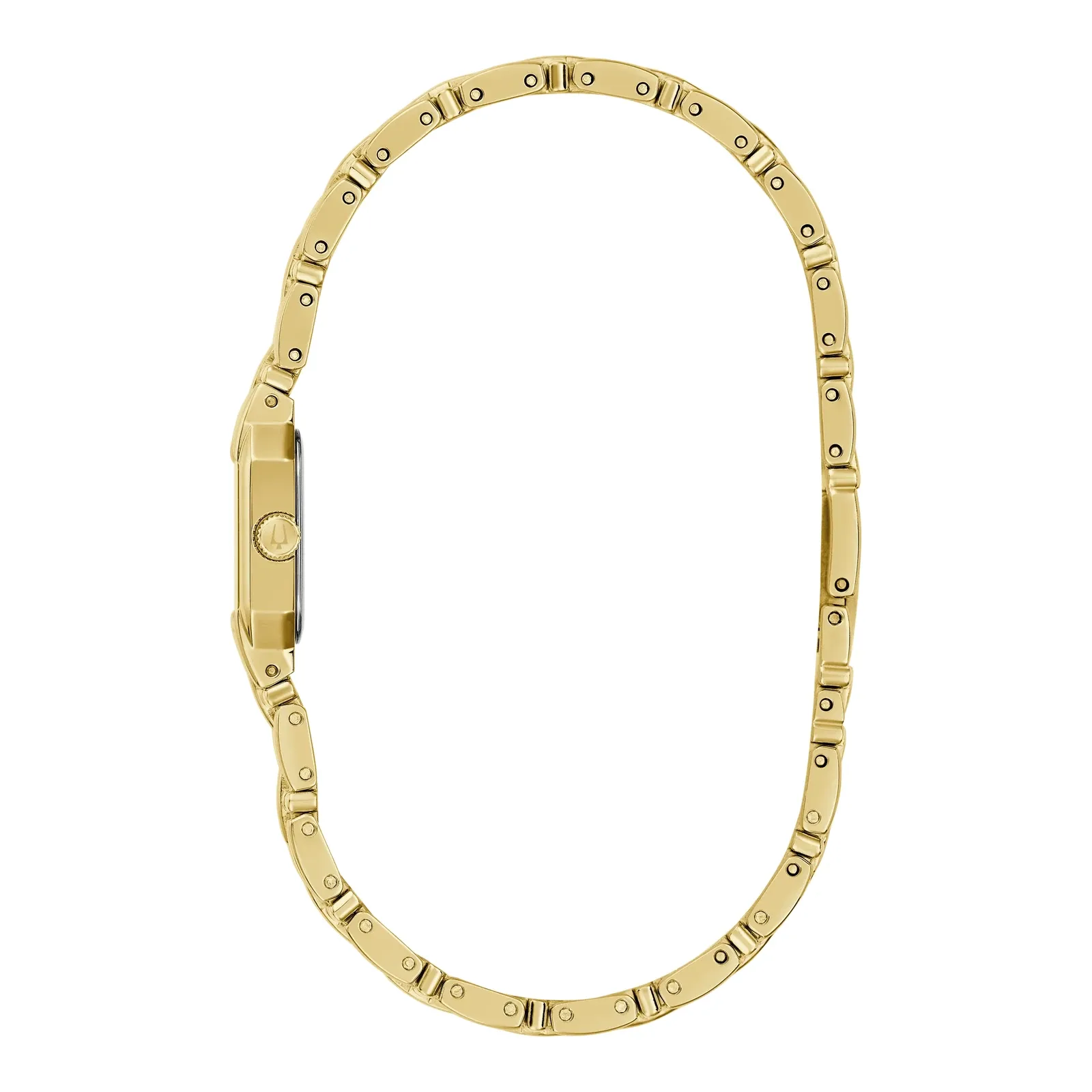 Bulova Goddess of Time Sophia Quarz goldfarben mit Diamant Damenuhr 97P184