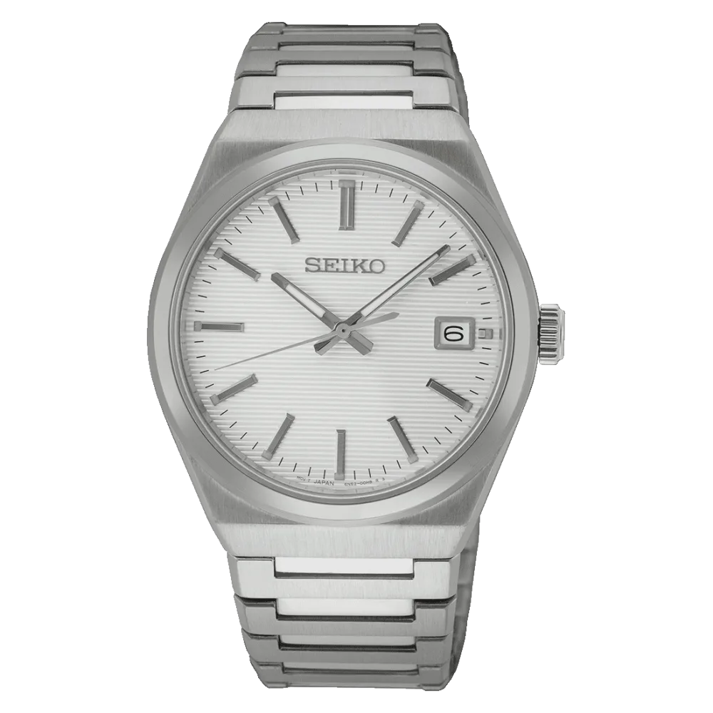 Seiko 3 Zeiger Quarz Herrenuhr SUR553P1