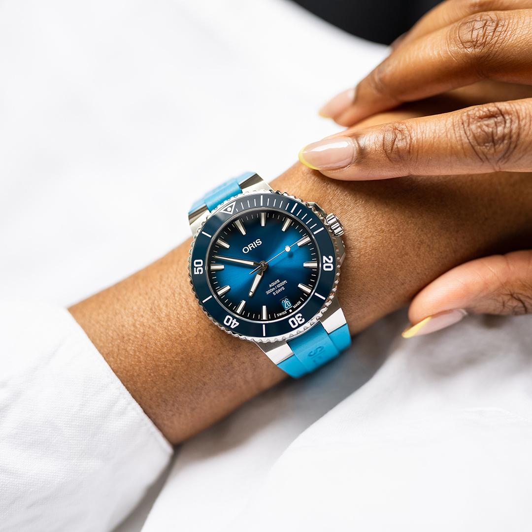Oris Herrenuhr Aquis 01 400 7790 4135-07 4 23 45EB