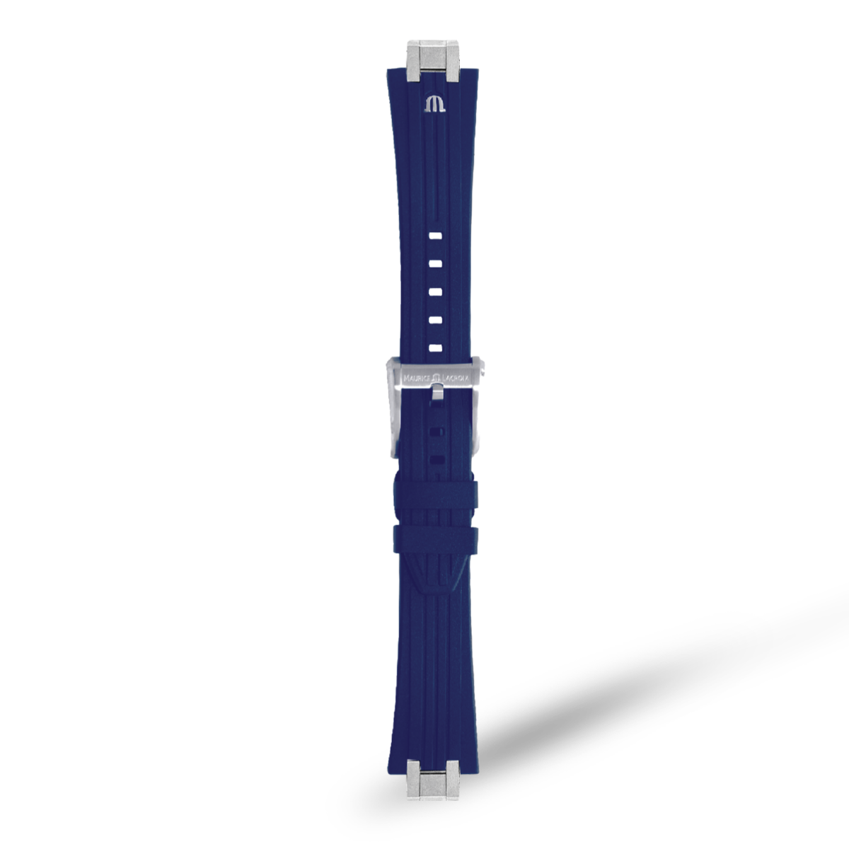 Maurice Lacroix Ersatzarmband Kautschuk Blau 25 mm ML822-005027