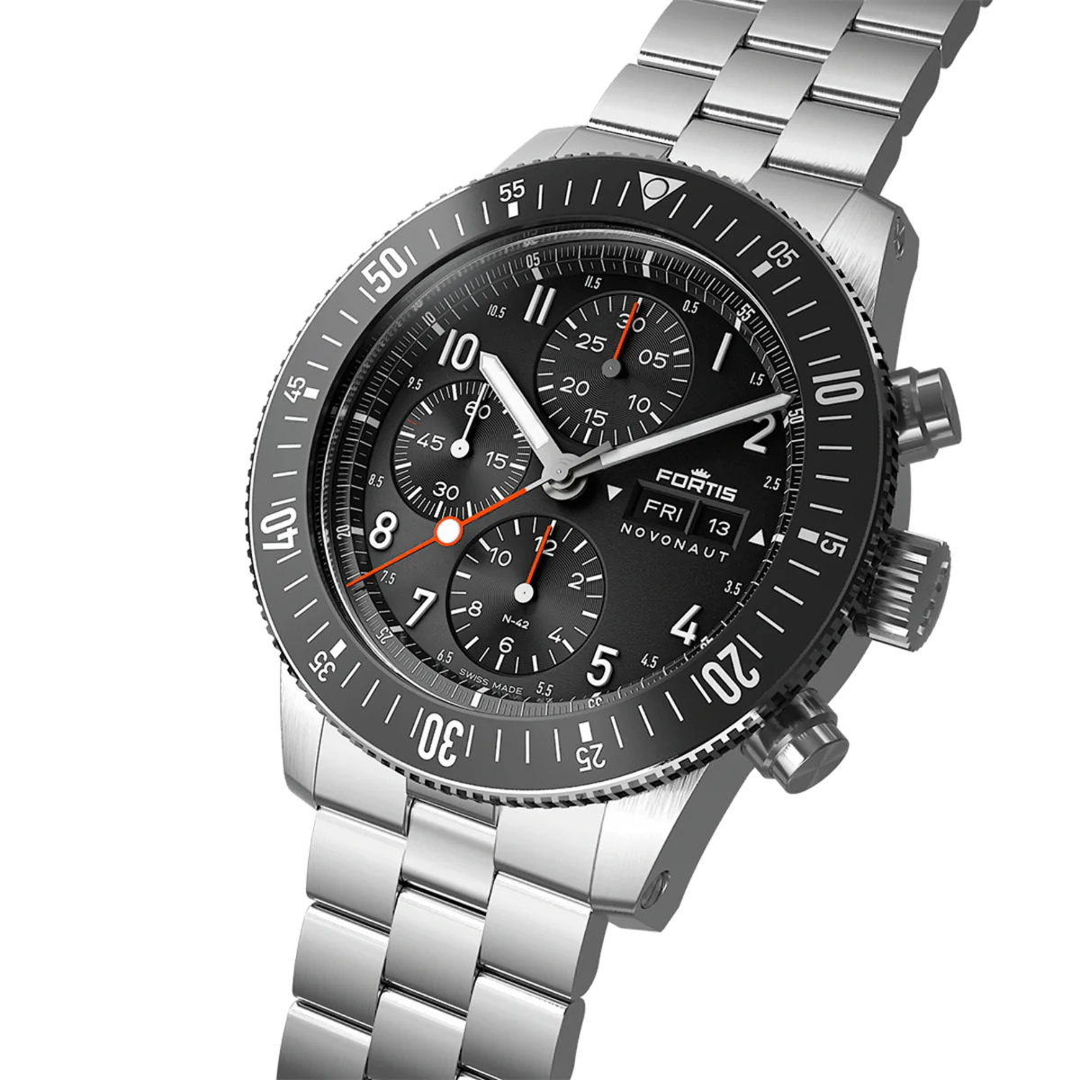 Fortis NOVONAUT N-42 Legacy Herrenuhr F2040008