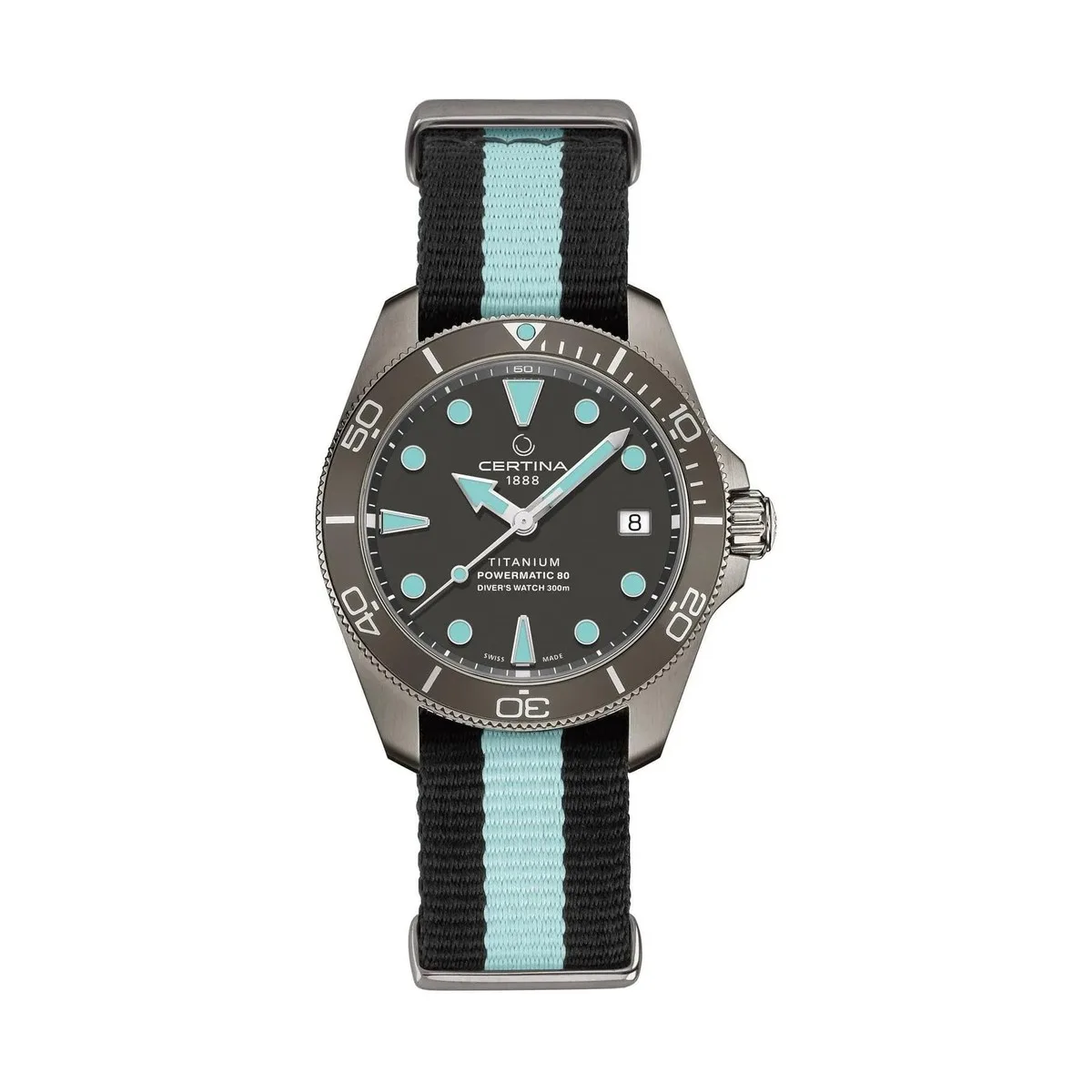 Certina DS Action Diver 38mm Herrenuhr C032.807.48.081.00
