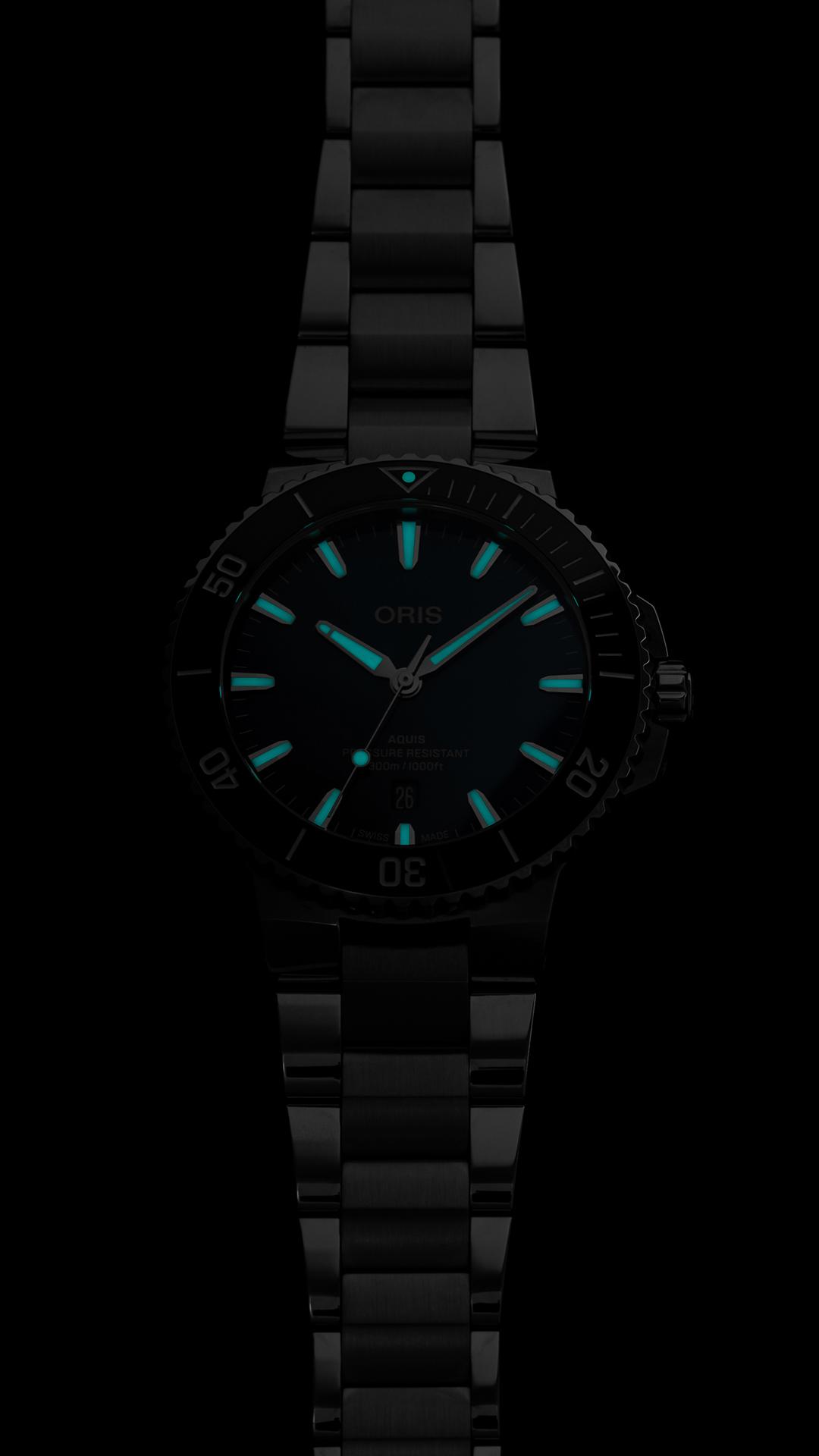Oris Aquis Date Automatik Herrenuhr , 01 733 7789 4135-07 8 23 04PEB