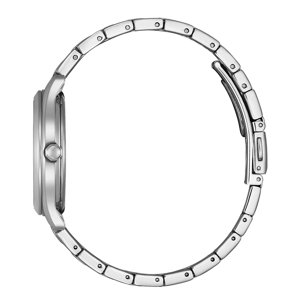 Citizen Eco-Drive Analog Quartz, Edelstahl rosa, 33.5mm Damenuhr FE6121-67X