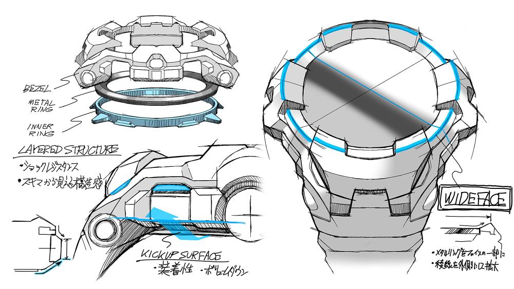 G-SHOCK GRAVITYMASTER Herrenuhr GR-B300-1AER