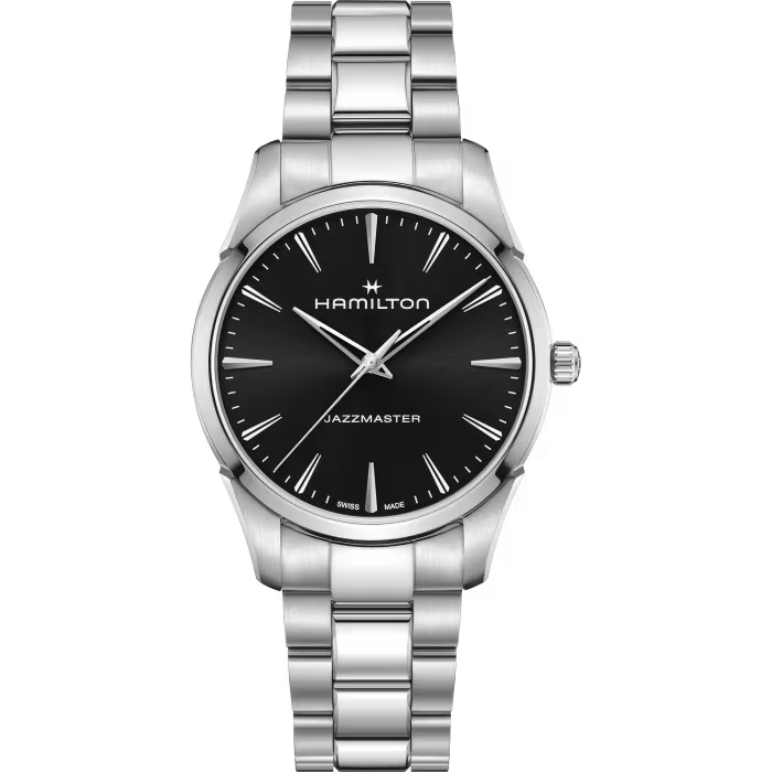 Hamilton Jazzmaster Quartz Schwarz Herrenuhr H32461131