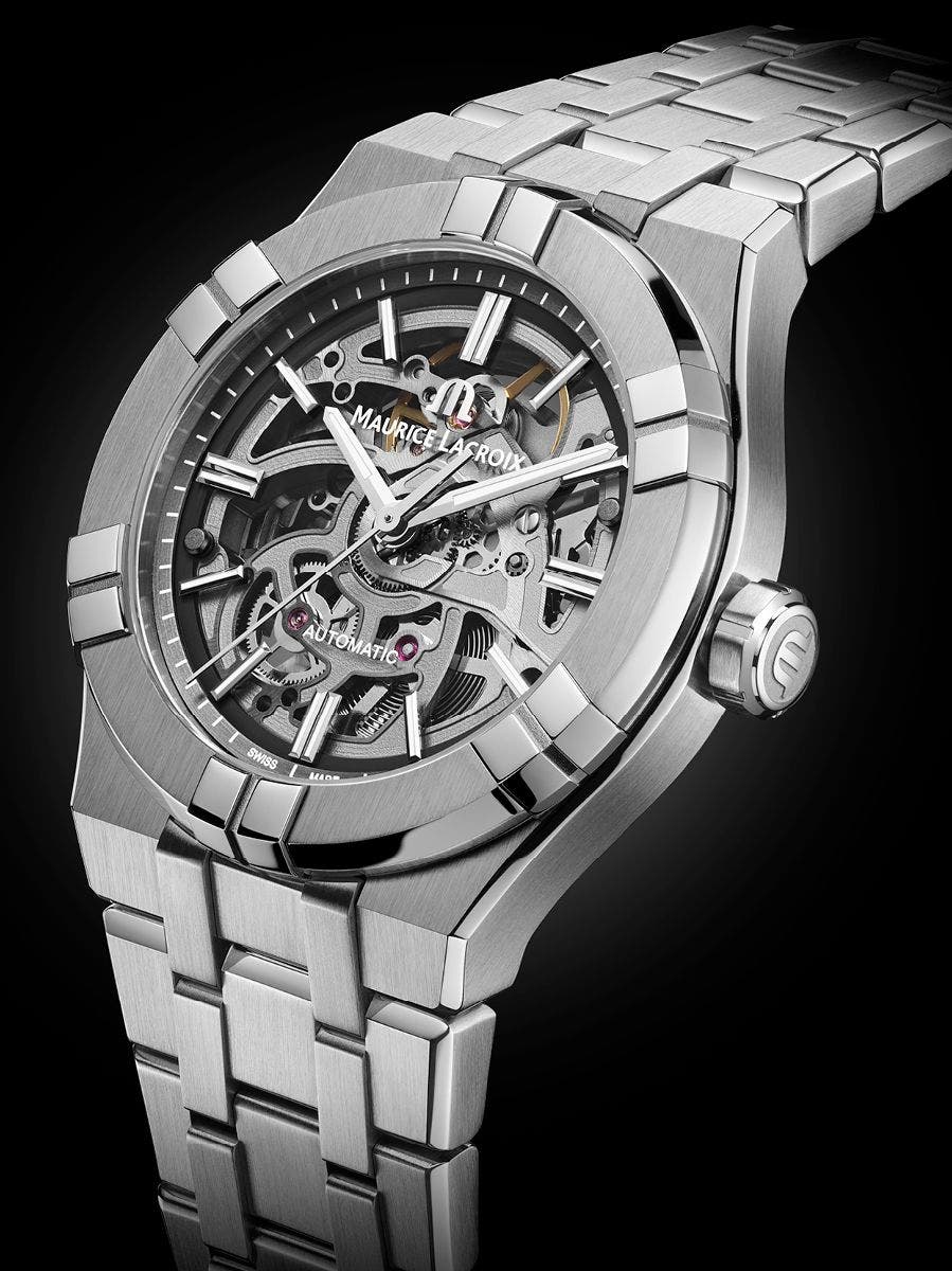 Maurice Lacroix Aikon Skeleton Herrenuhr AI6007-SS002-030-1