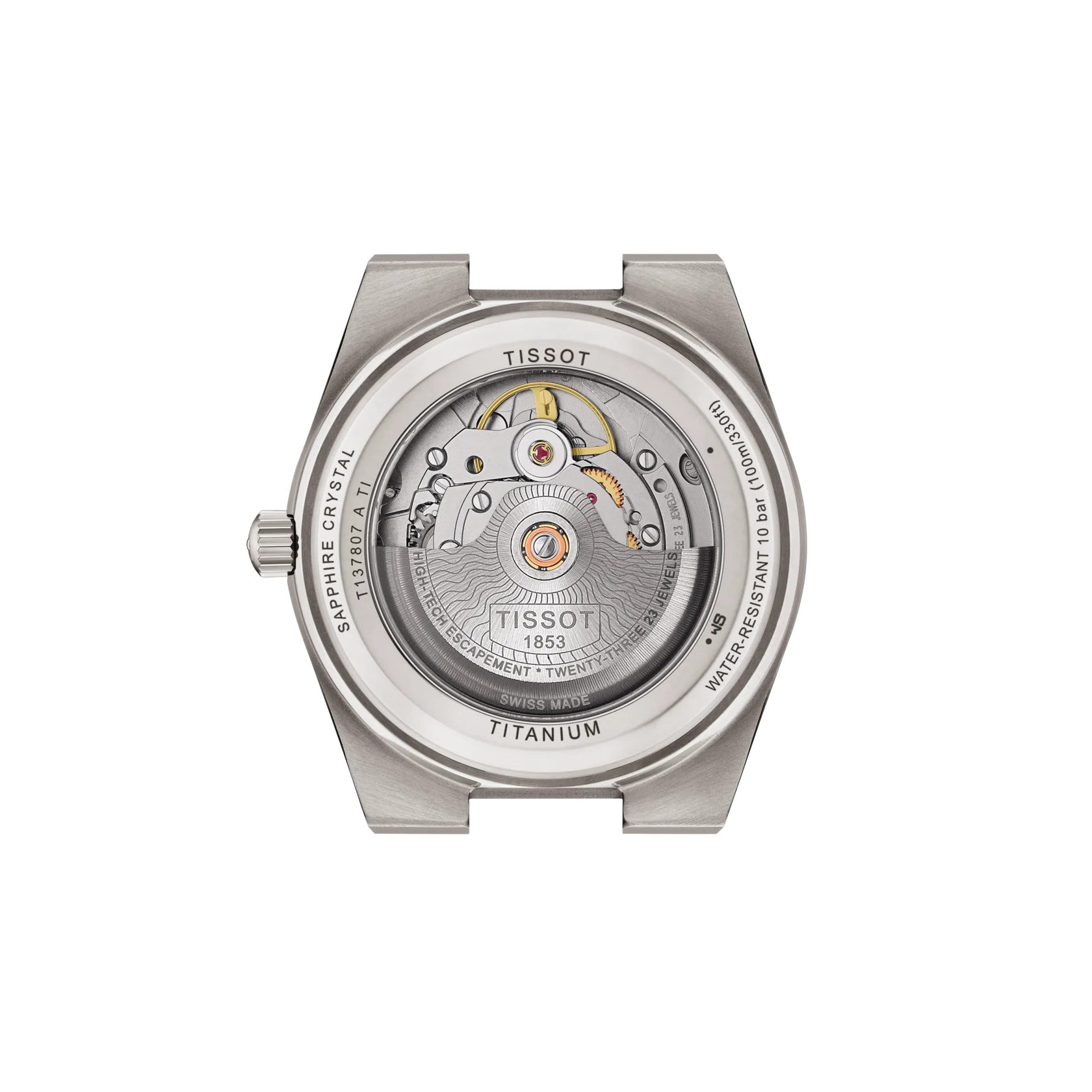 Tissot PRX 38mm Titan Automatik Herrenuhr T137.807.44.041.00