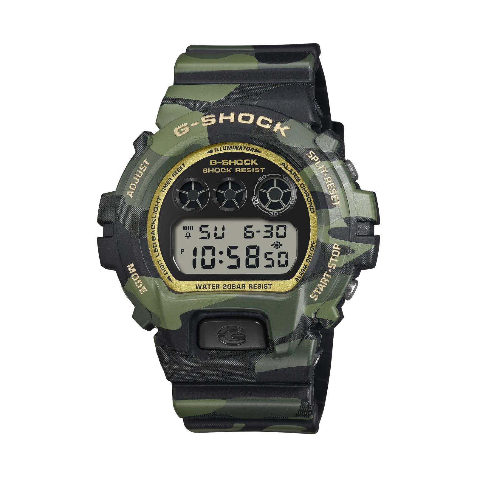 G-Shock DIGITAL SERIE 6900 Herrenuhr DW-6900CMG-3ER