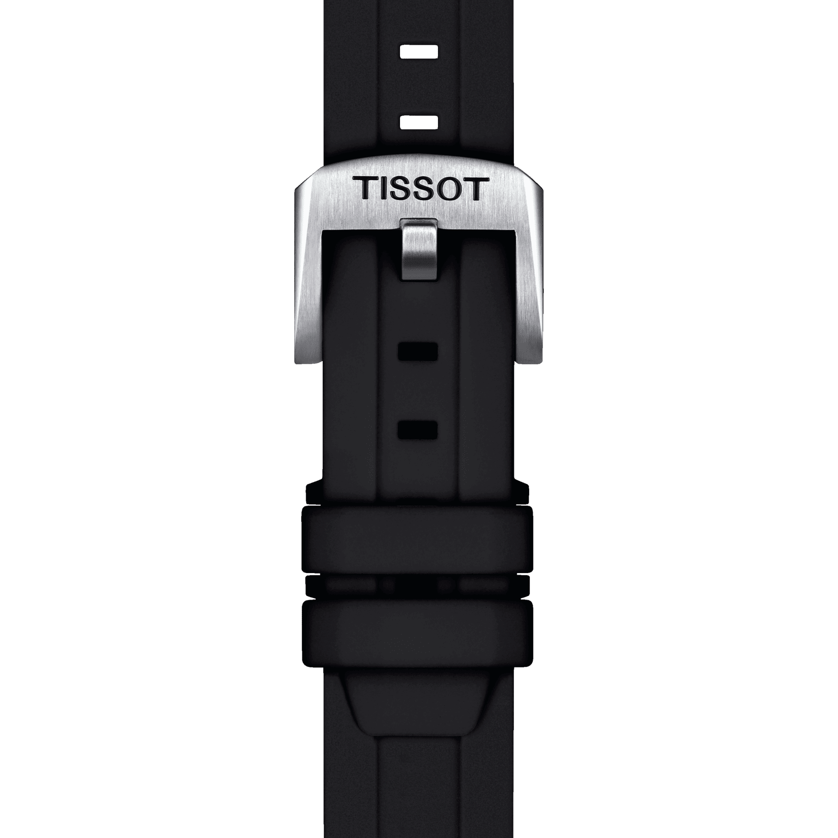 Tissot Ersatzarmband Silikon schwarz