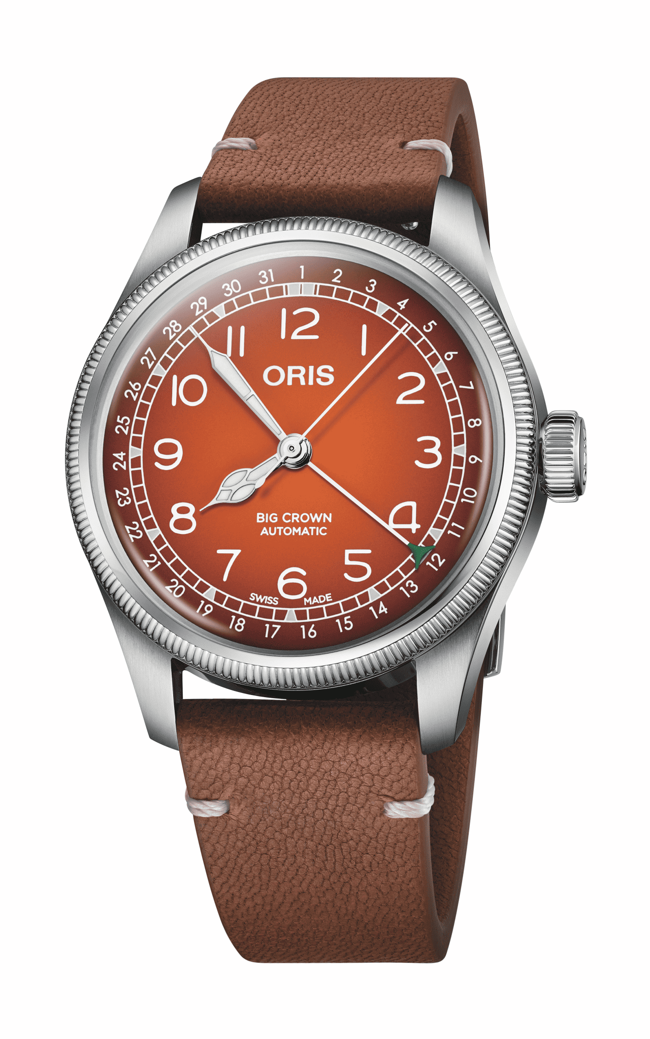 Oris Oris X Cervo Volante 40mm Hirschlederarmband Automatik Rot Herrenuhr 01 754 7785 4068-Set