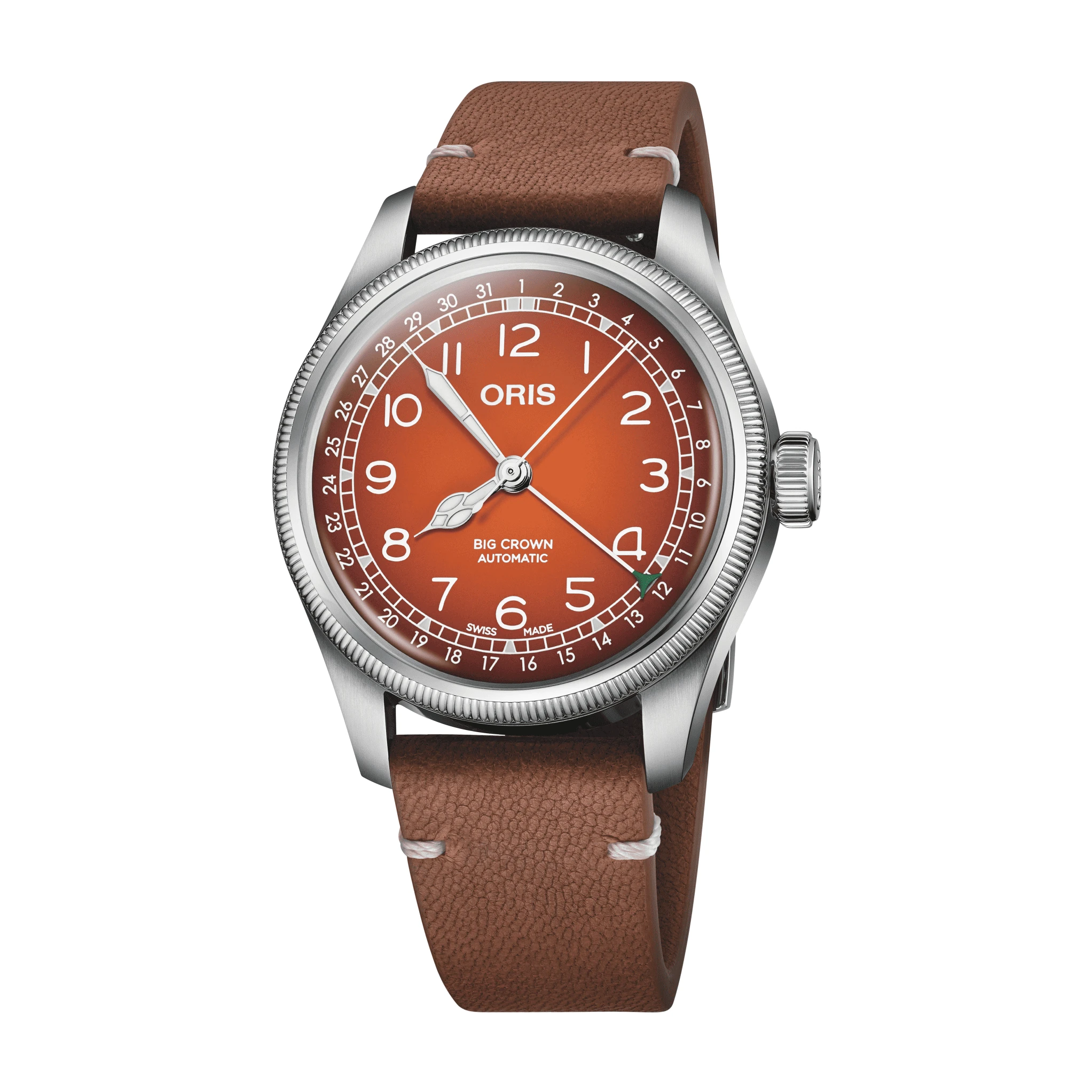 Oris Oris X Cervo Volante 40mm Hirschlederarmband Automatik Rot Herrenuhr 01 754 7785 4068-Set
