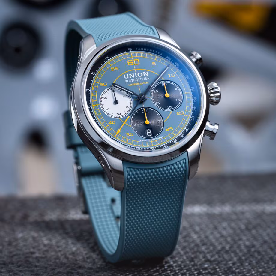 Union Glashütte Belisar Chronograph Speedster Limited Edition Herrenuhr D009.427.17.042.09