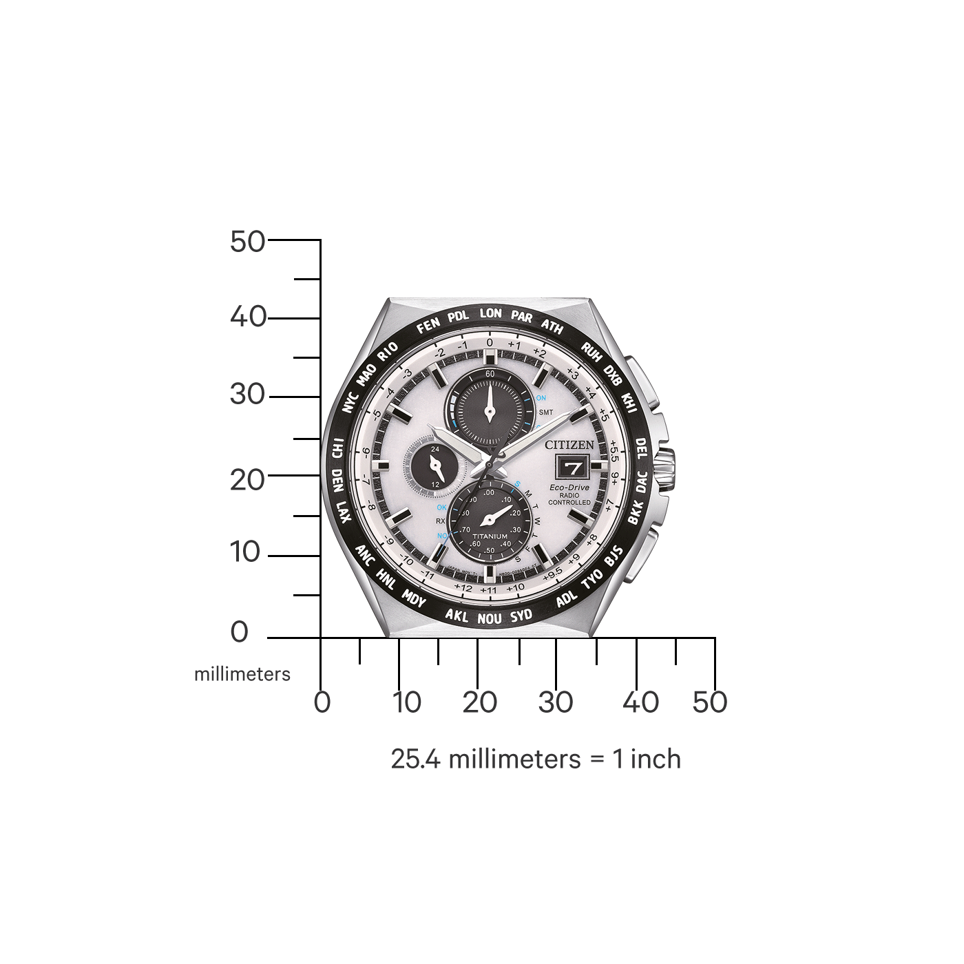 Citizen Eco Drive Chronograph Herrenuhr AT8238-84A