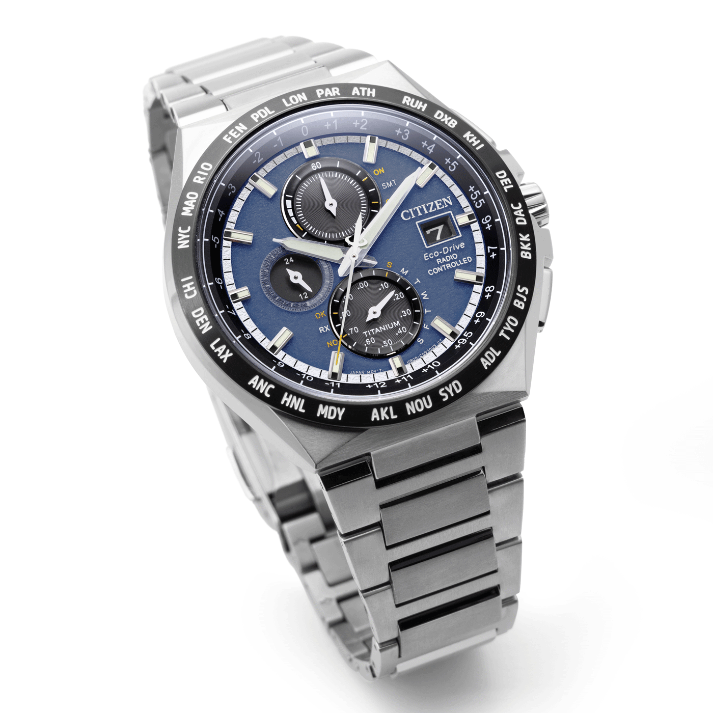 Citizen Eco Drive Chronograph Herrenuhr AT8238-84L