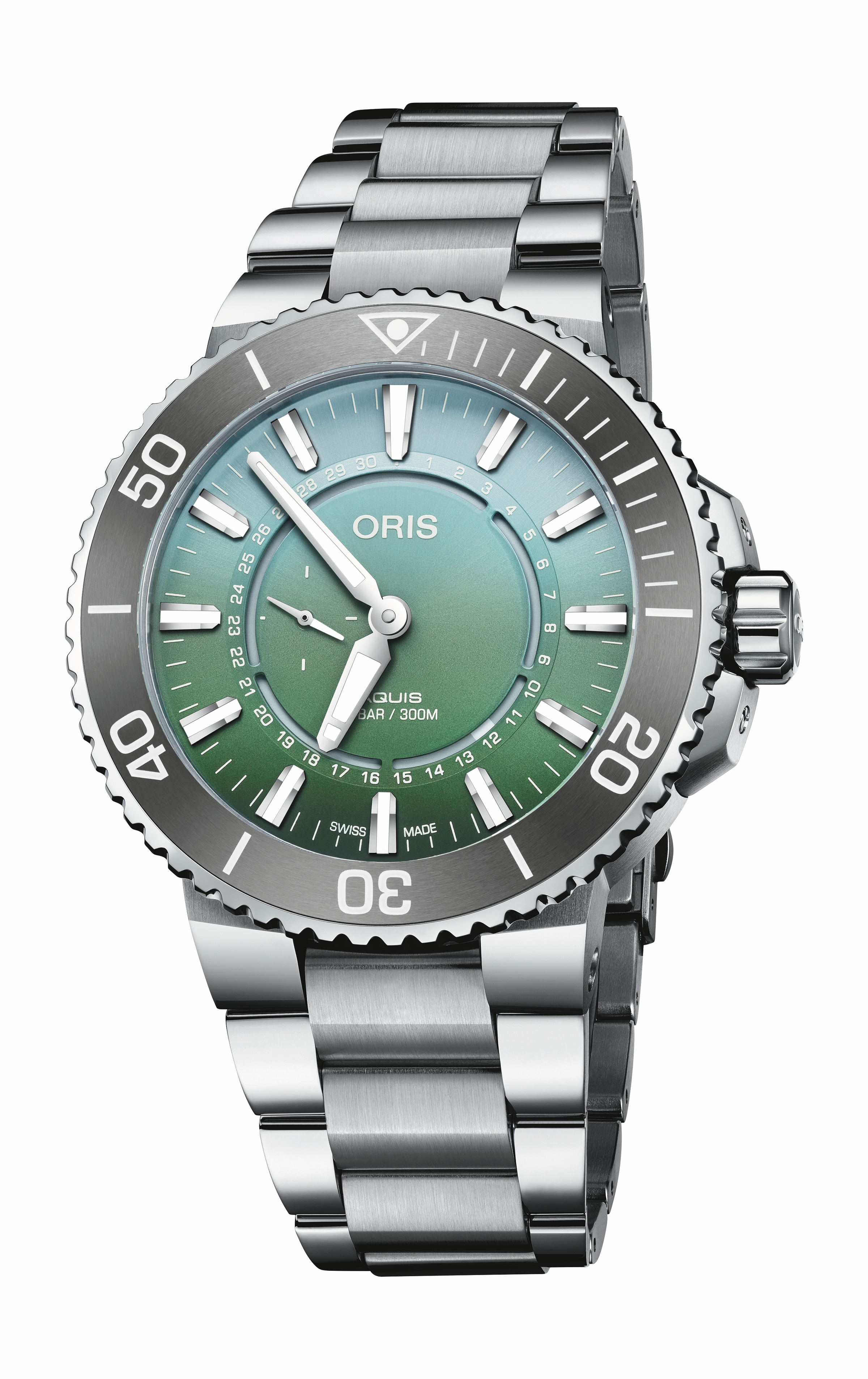 Oris Herrenuhr Aquis Dat Watt Limited Edition II, 01 743 7734 4197-Set