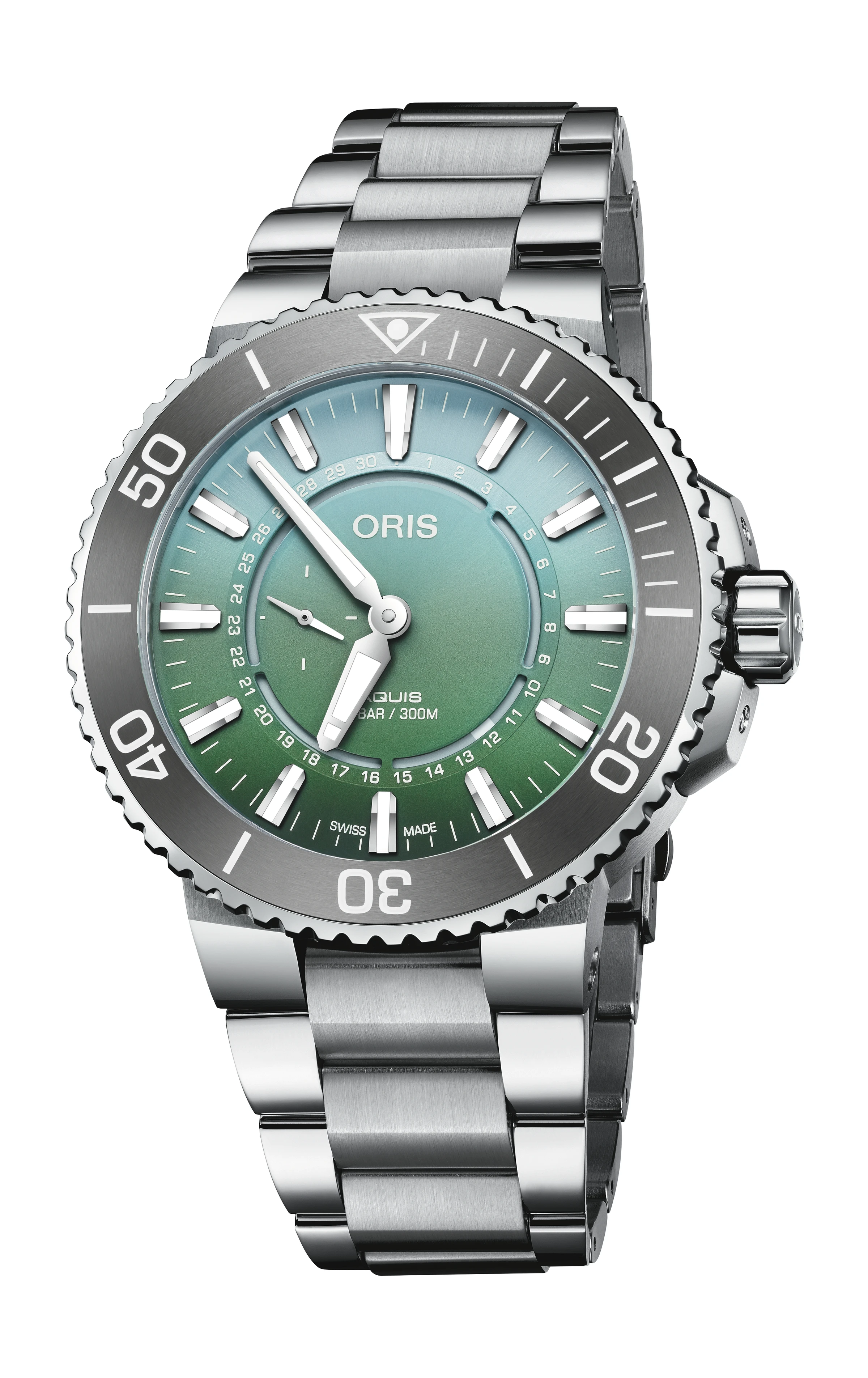 Oris Herrenuhr Aquis Dat Watt Limited Edition II, 01 743 7734 4197-Set