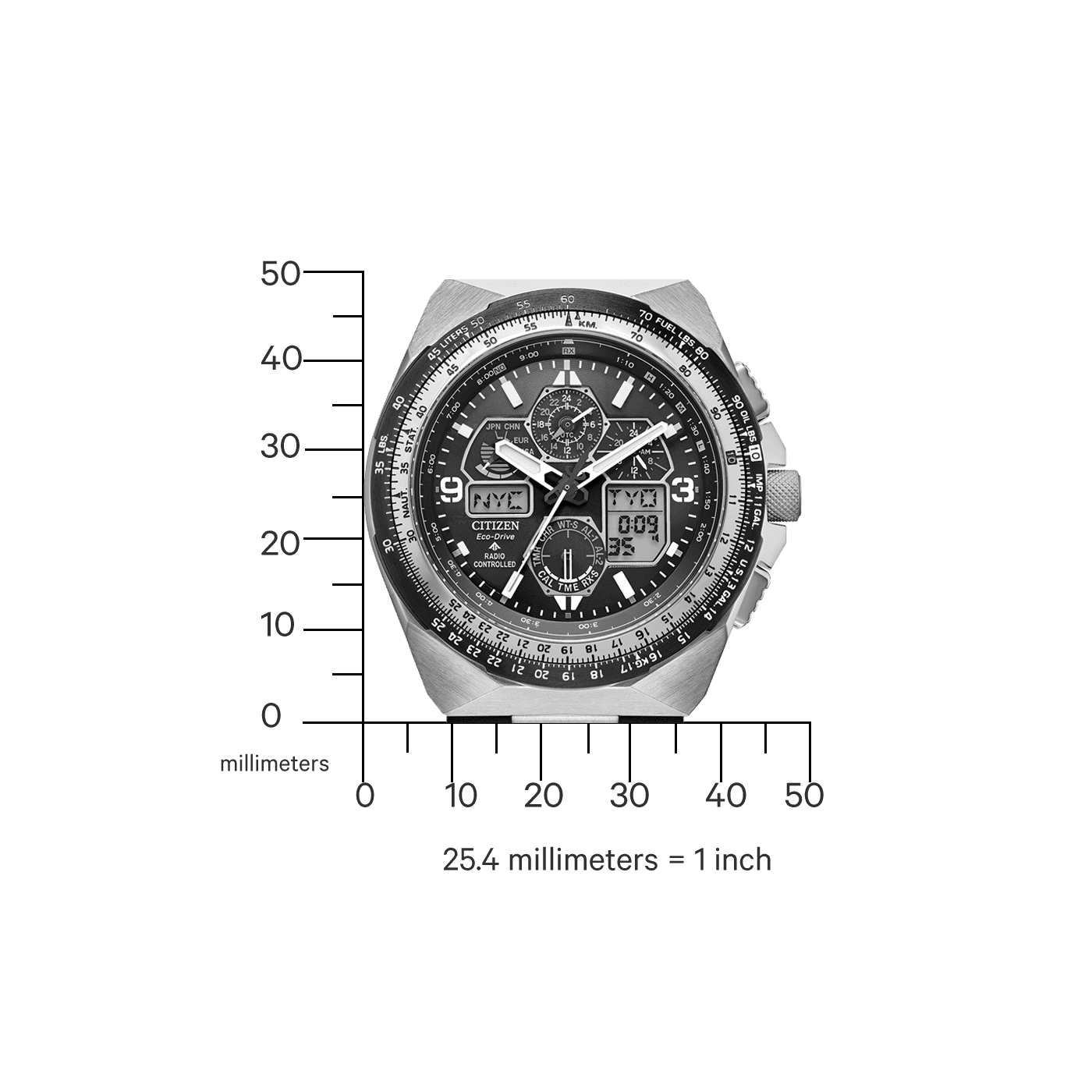 Citizen Radio Controlled Herrenuhr JY8149-05E