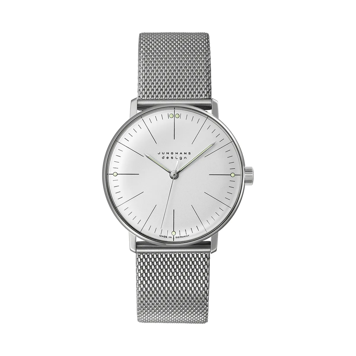 Junghans max bill Handaufzug Saphirglas Herrenuhr 027/3004.46
